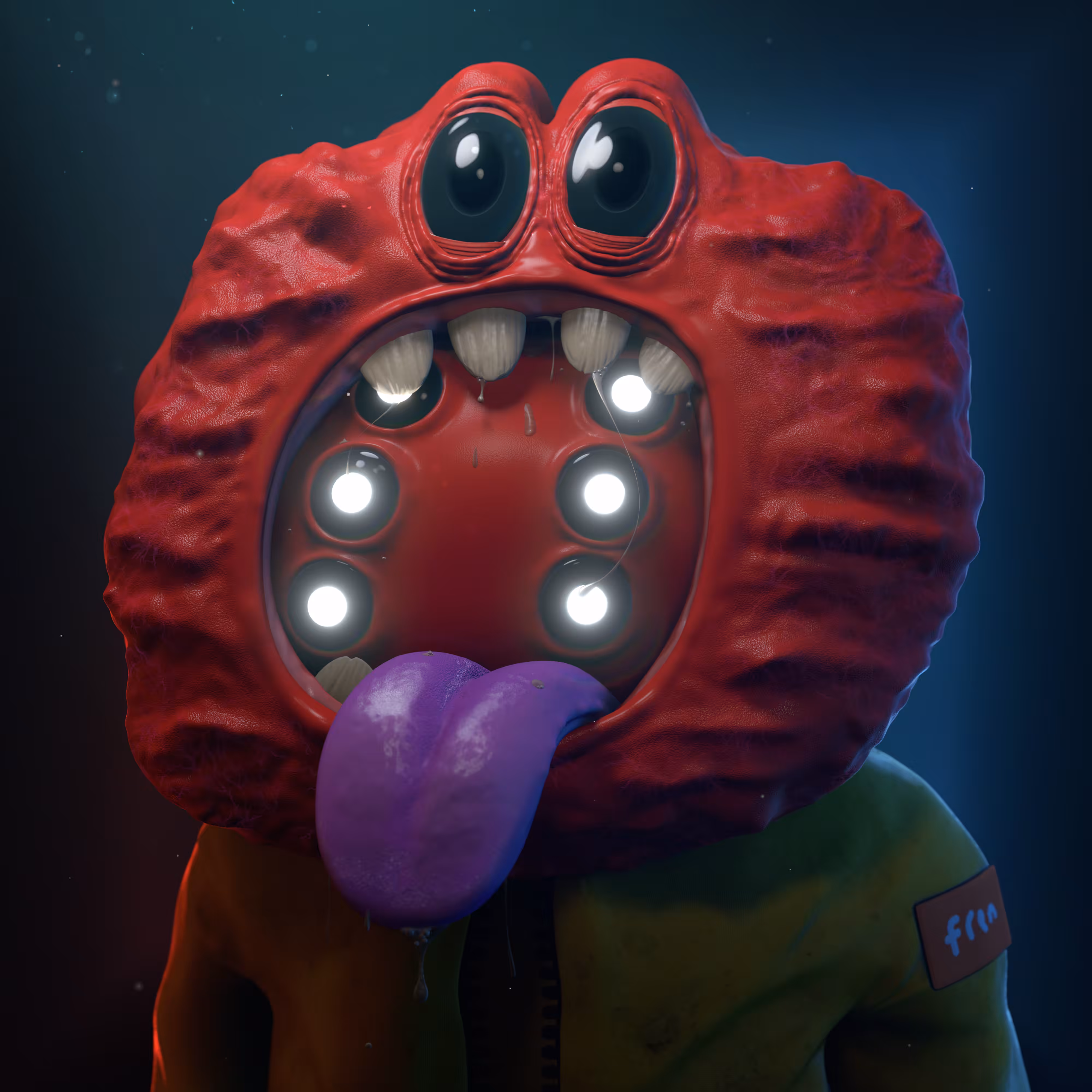 3D alien fren #9234