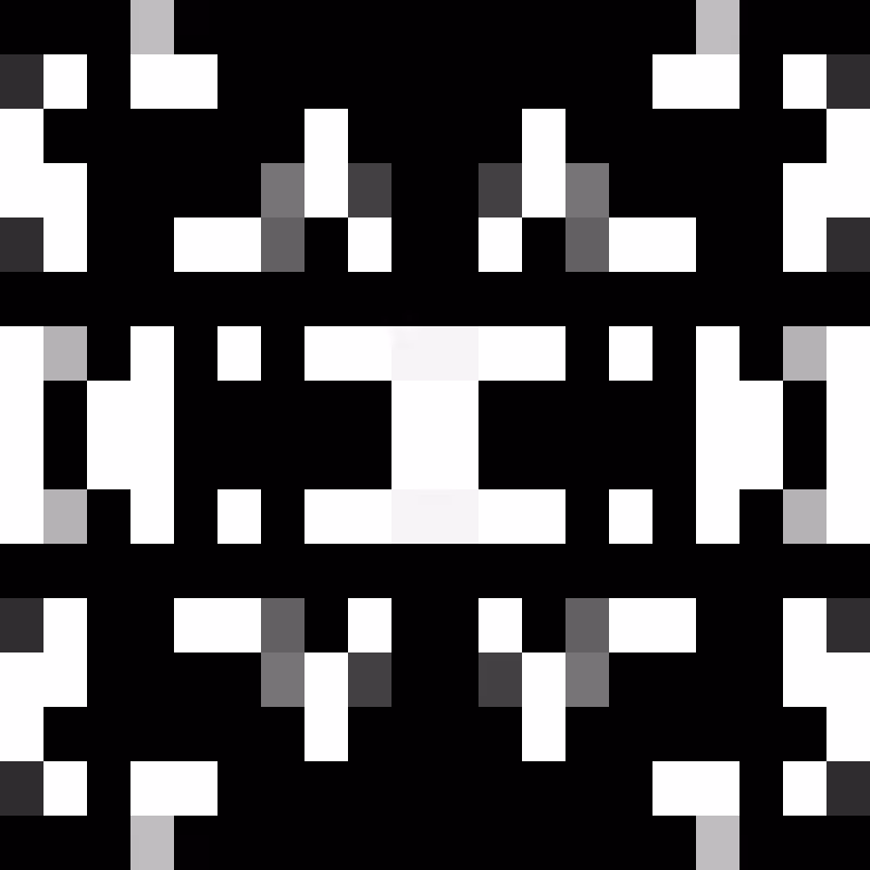 QR Glyphs Invaders #12