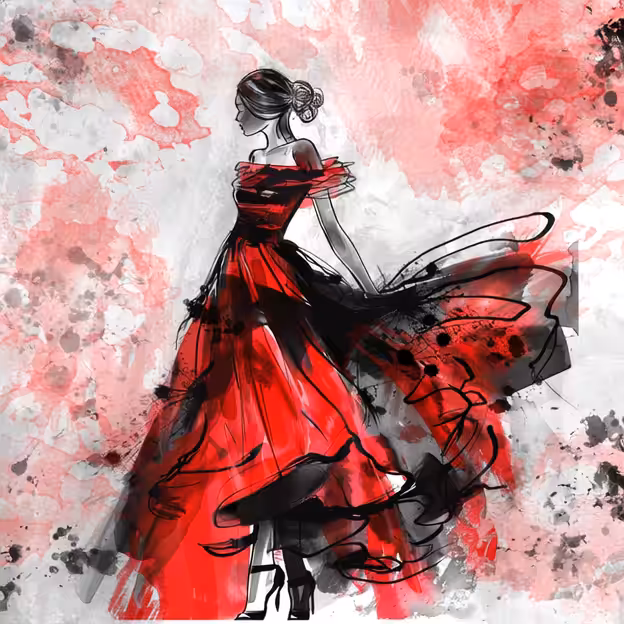 Haute Couture | Princess stylish dress