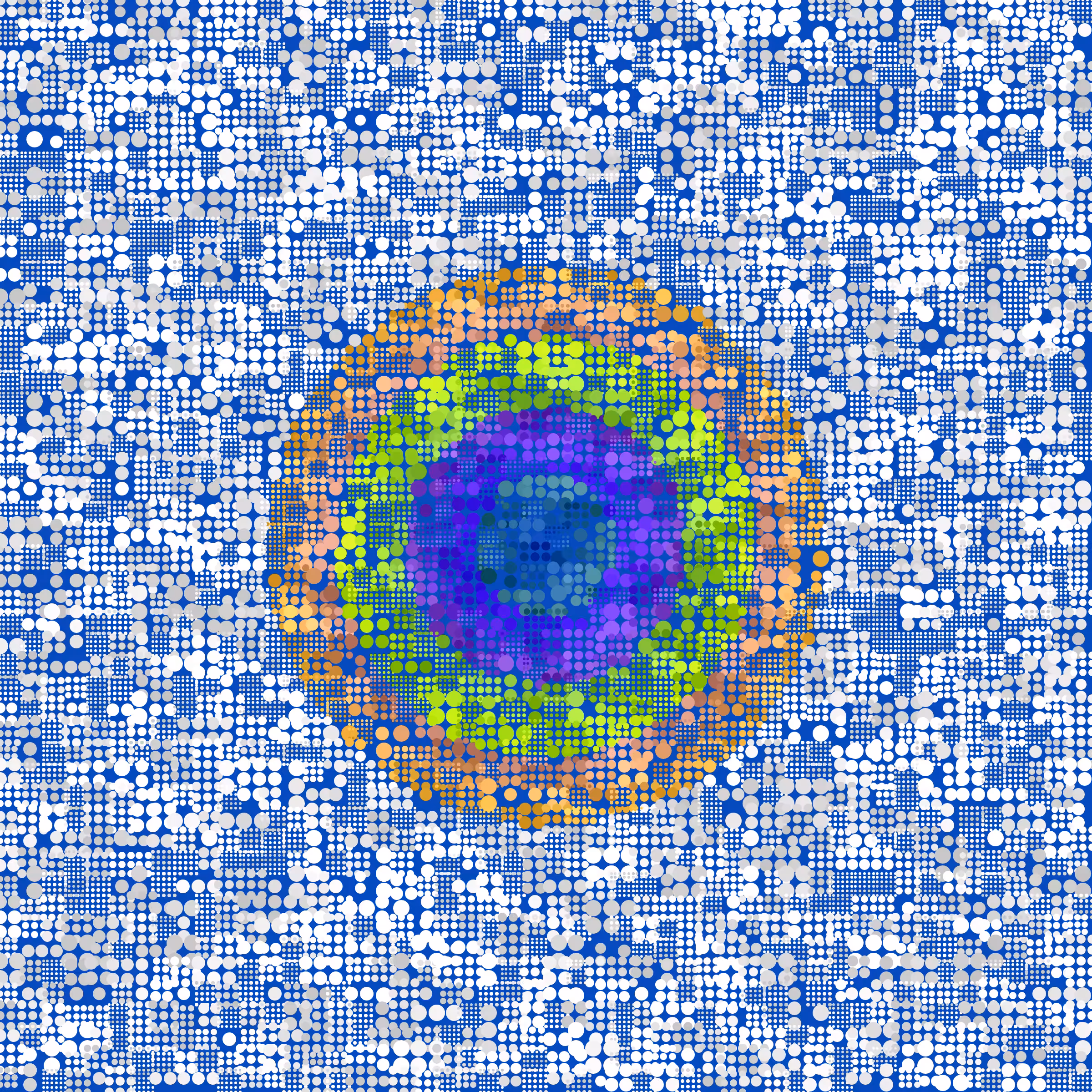 Dot Matrix Gradient Study #354