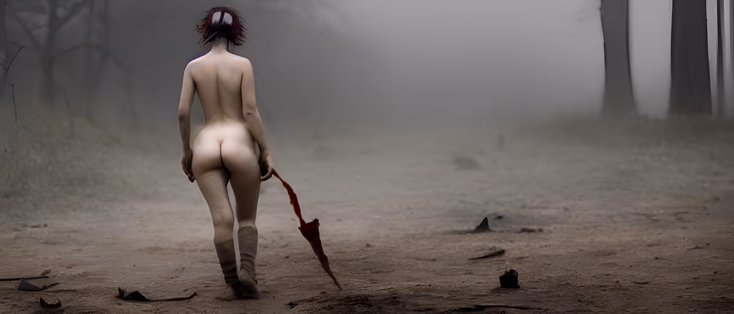 Battlefield Nude - 1 (ai gen)