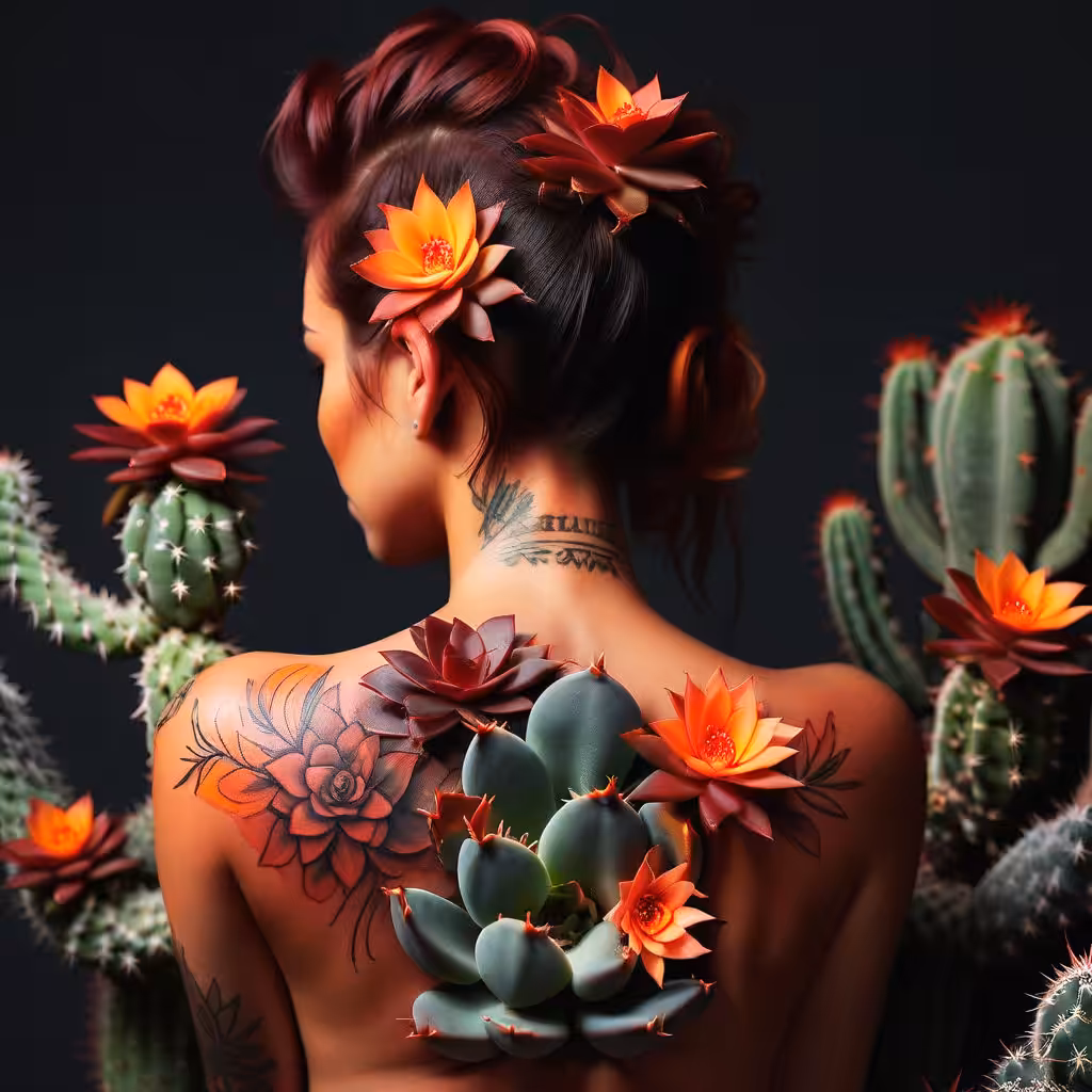 Cacti BodyArt 1