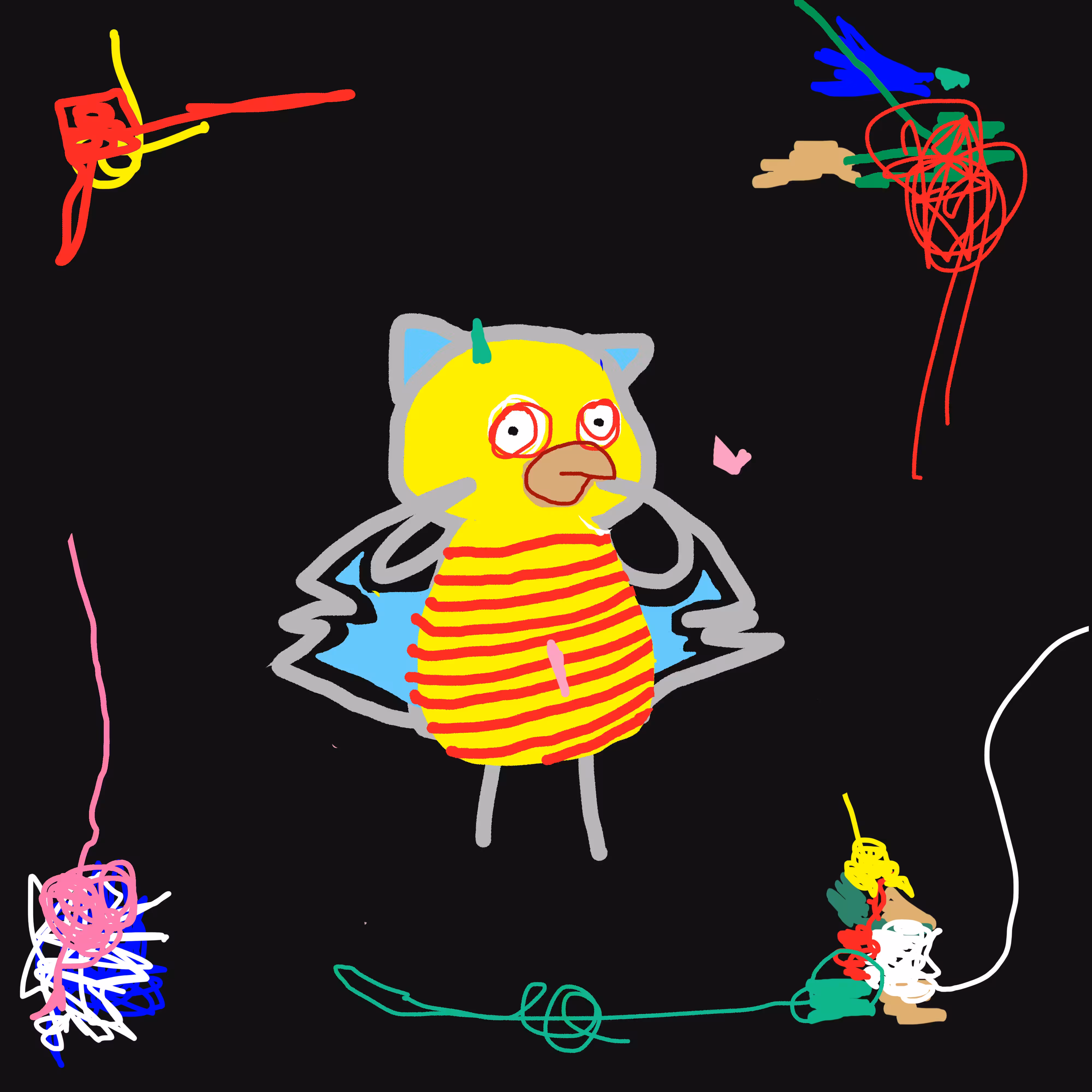 Rainbow Rabbit #38