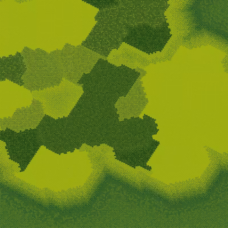 Littlecube Maps: Green Dithering #24