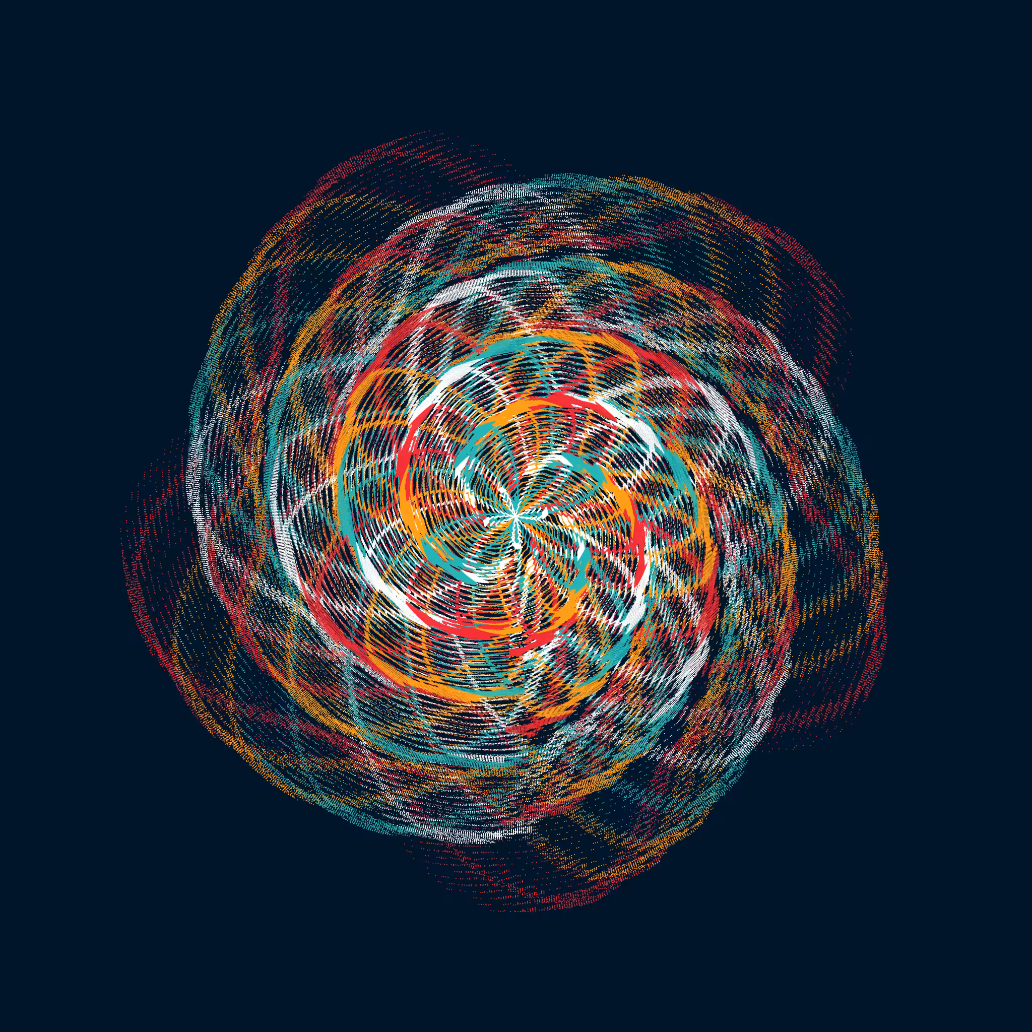 CIRCULAR MURMURATIONS #55