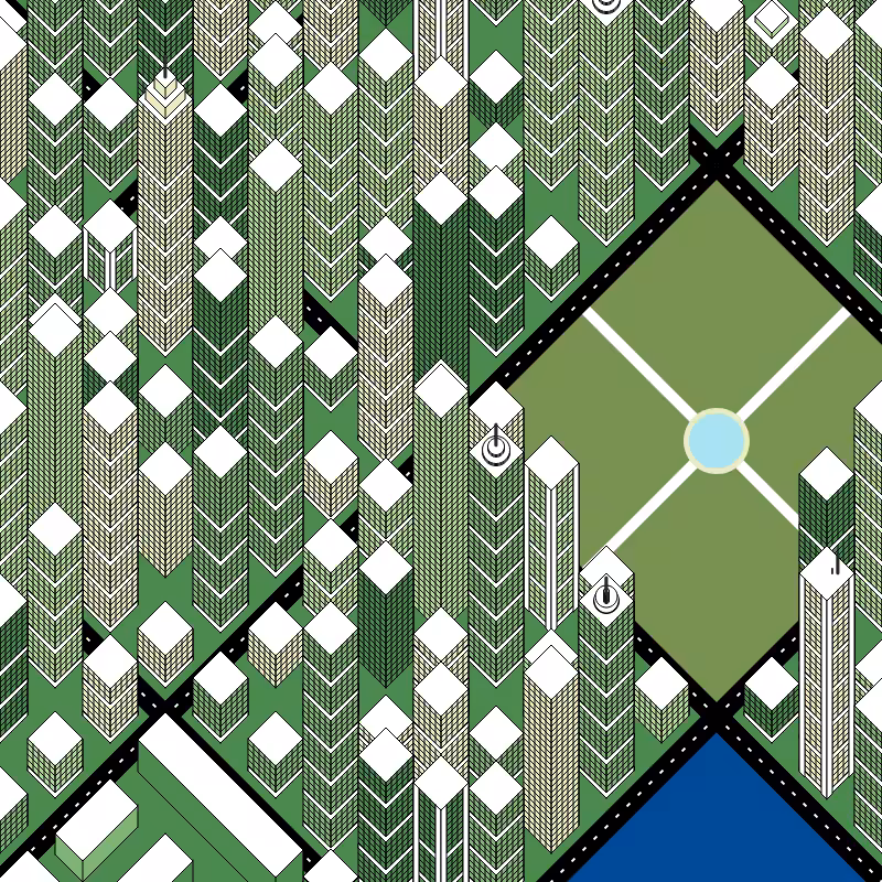 A City from Above #81