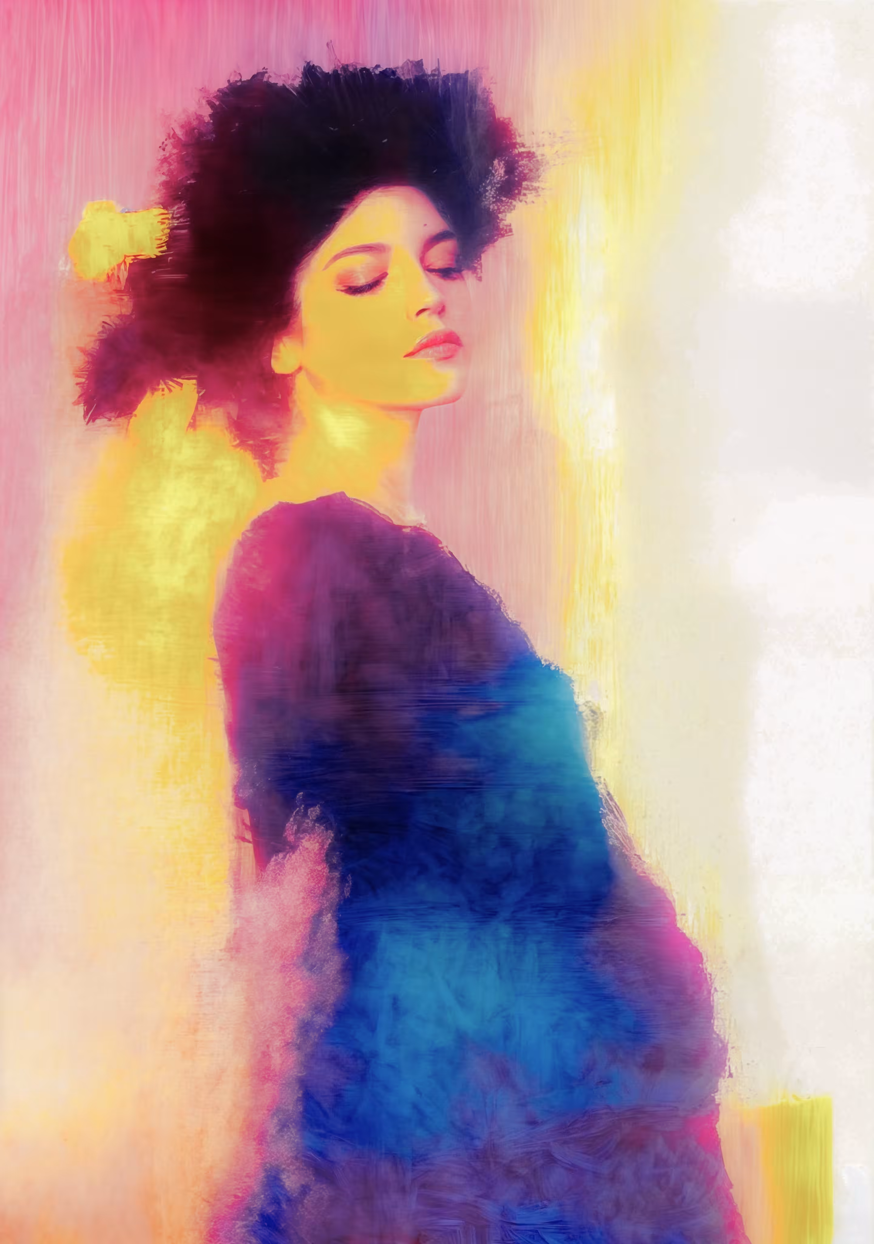 Do Creations Take a Day Off!?: Abstract Woman #2