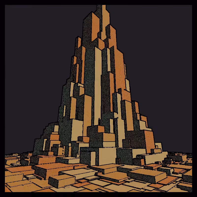 Crystal forest