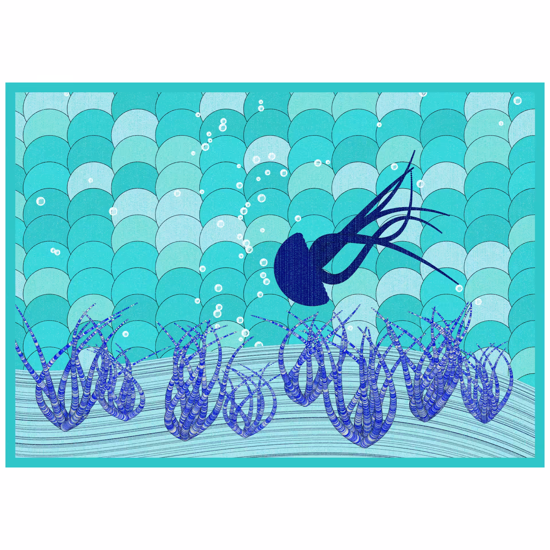 Bézier Aquarium 🦑 #123