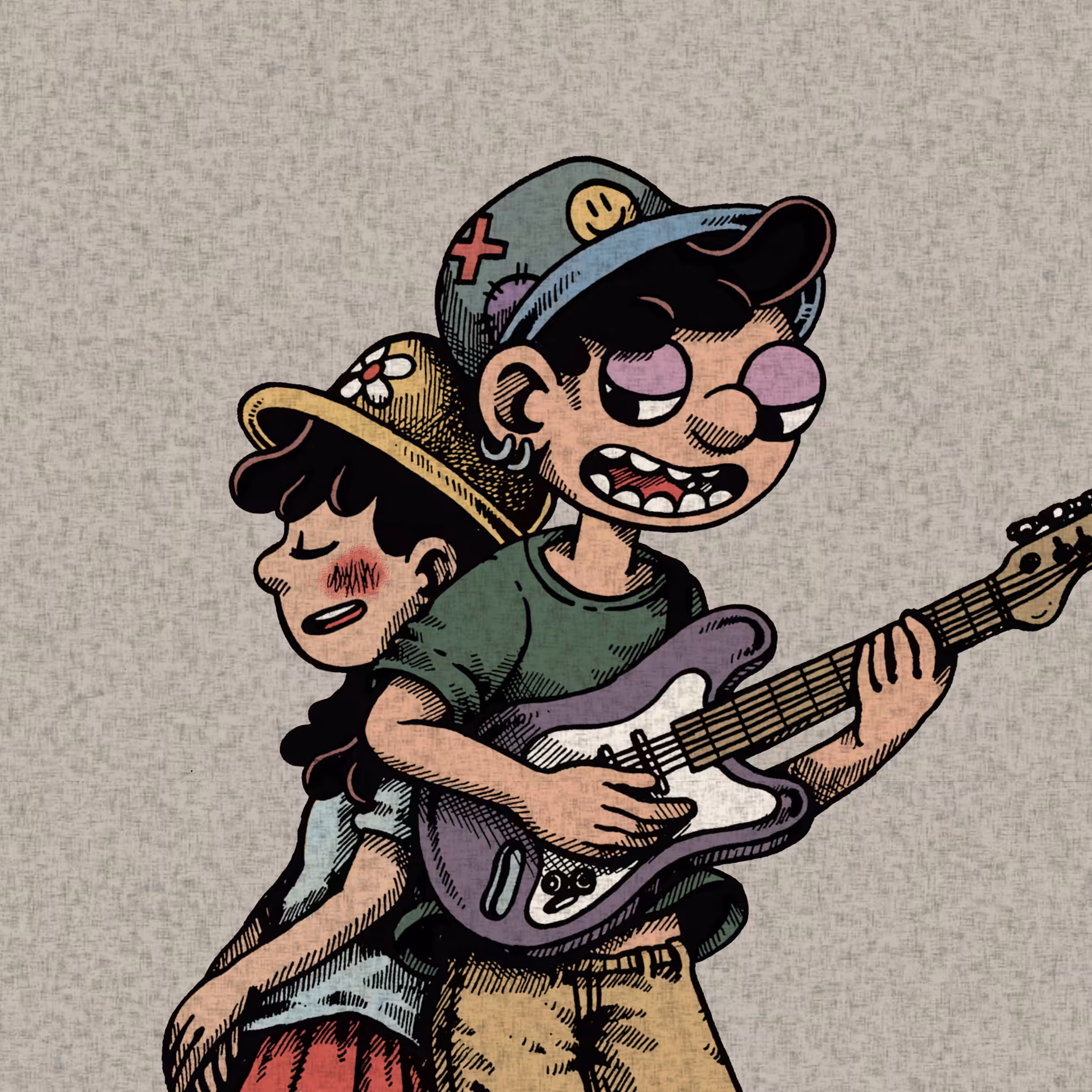 play guitar with you