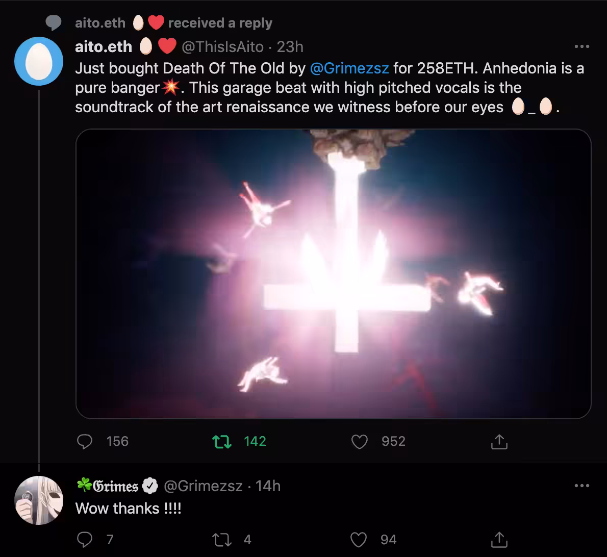 Aito x Grimes x 258ETH