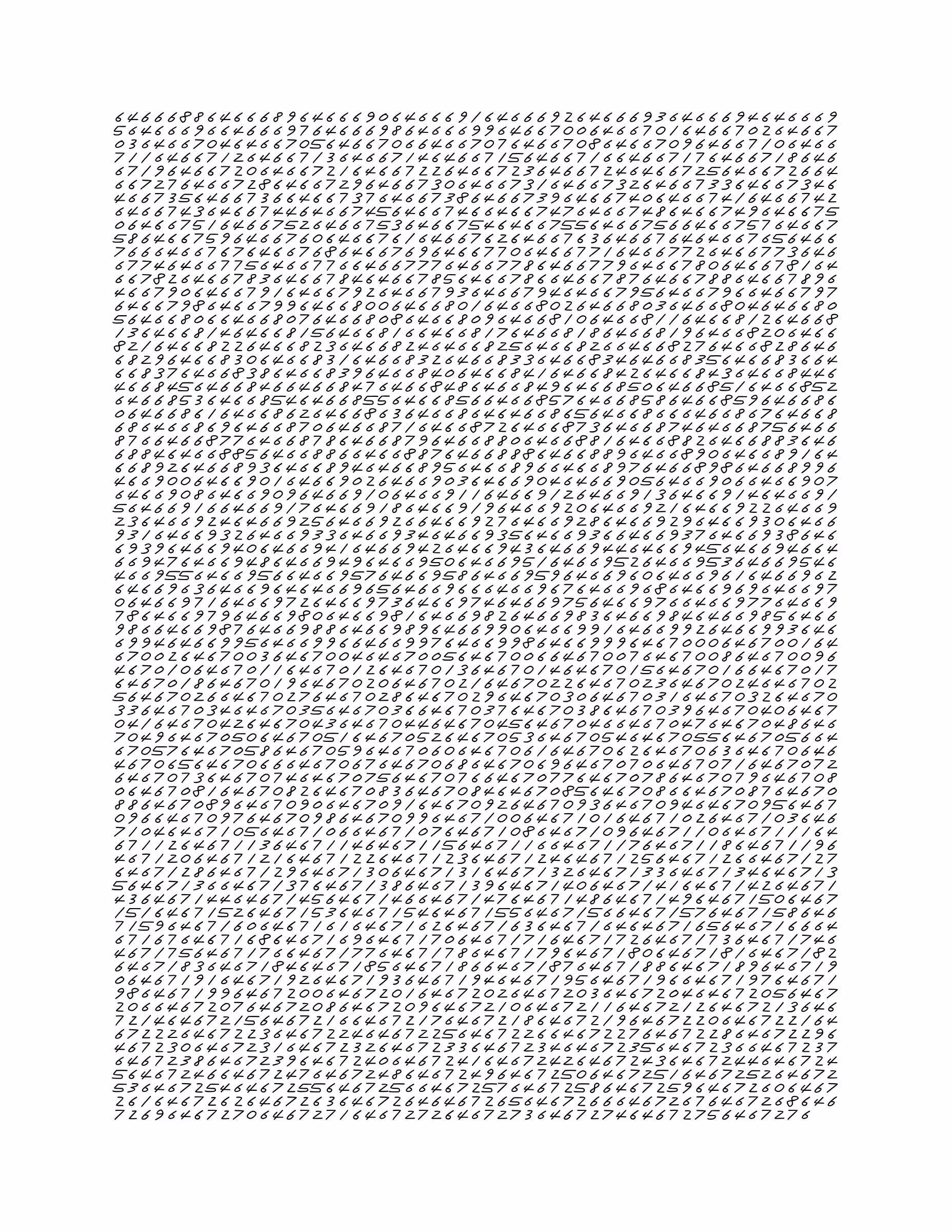 Endless (5,607,250 to Infinity) #2958