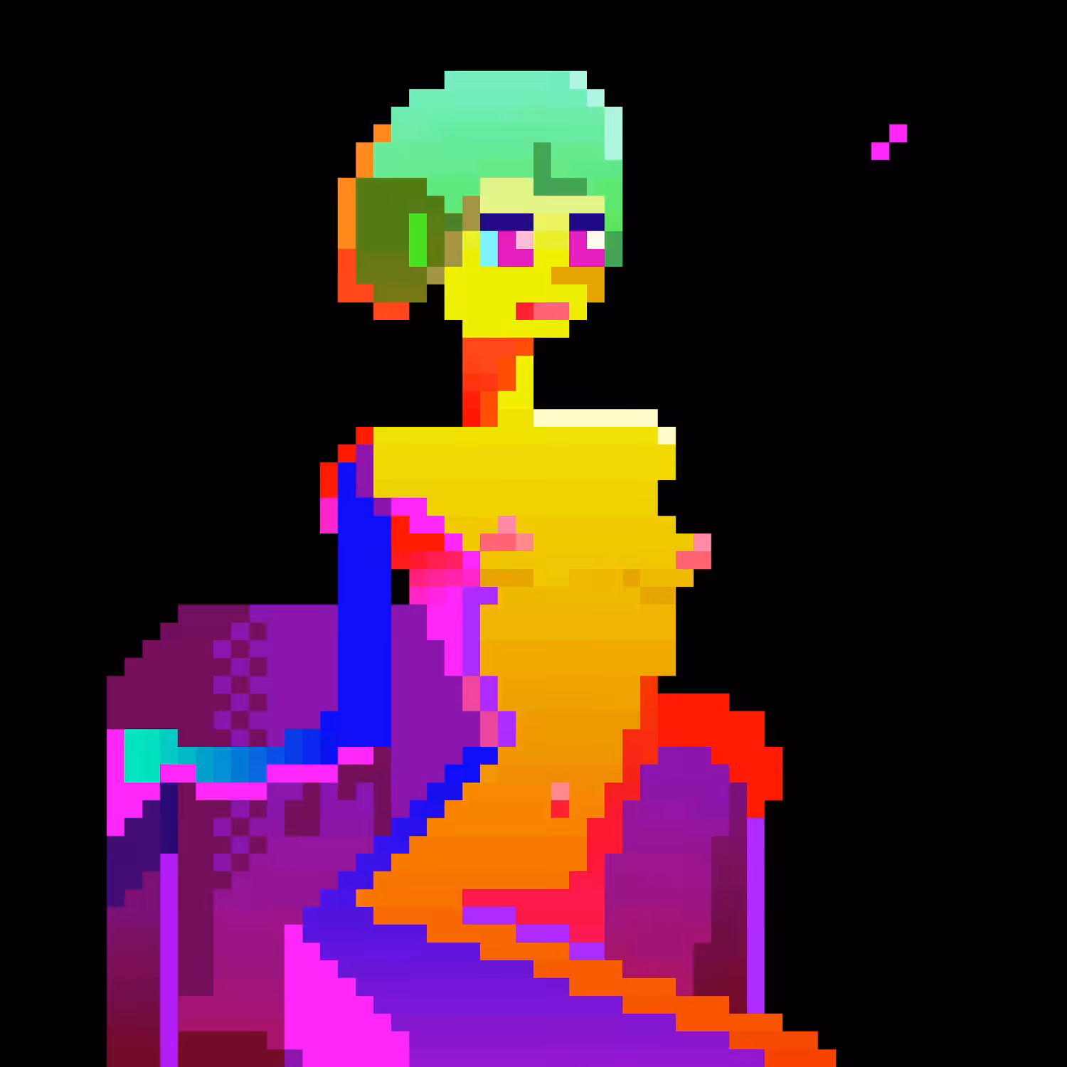 Nude Pixels 11 // RGB