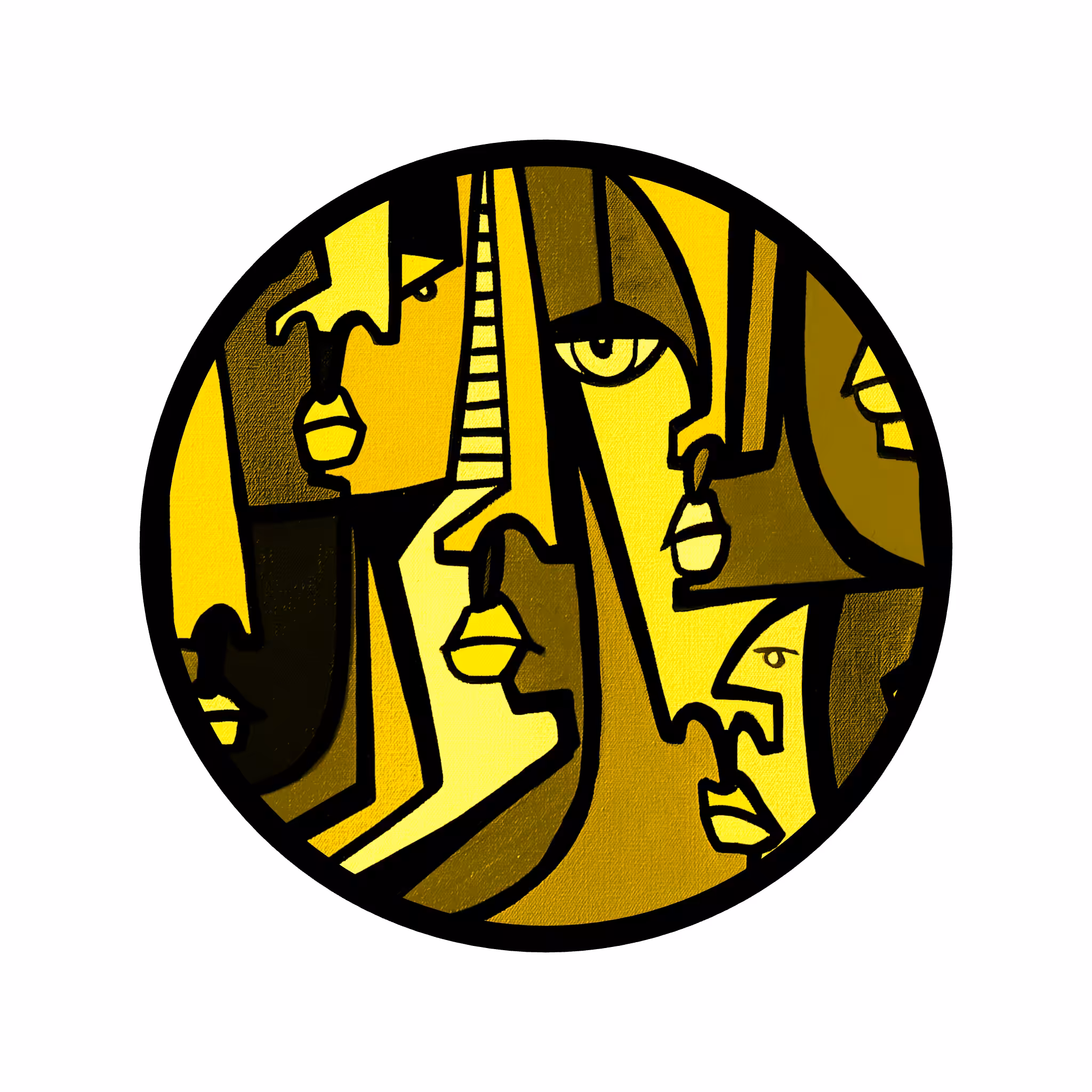 Cubist Circle 54