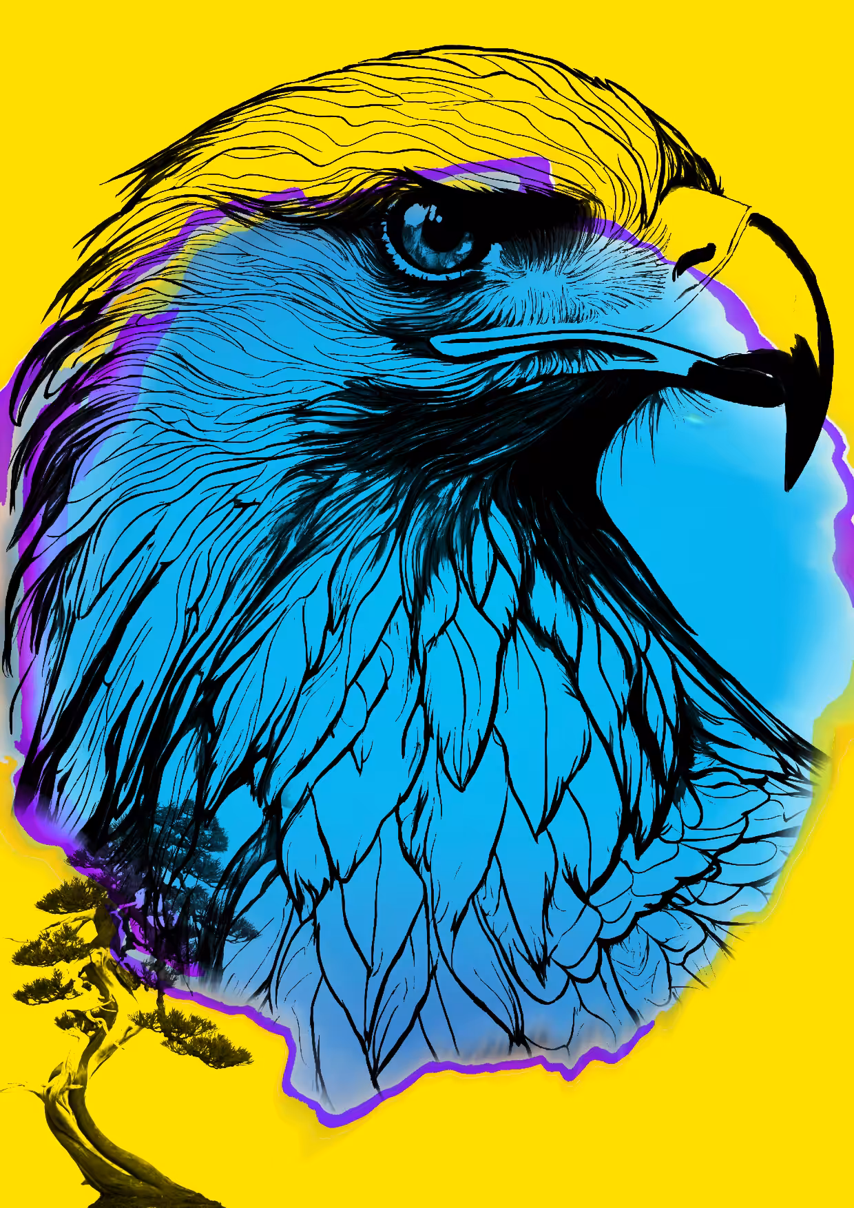 Lonely eagle 🦅