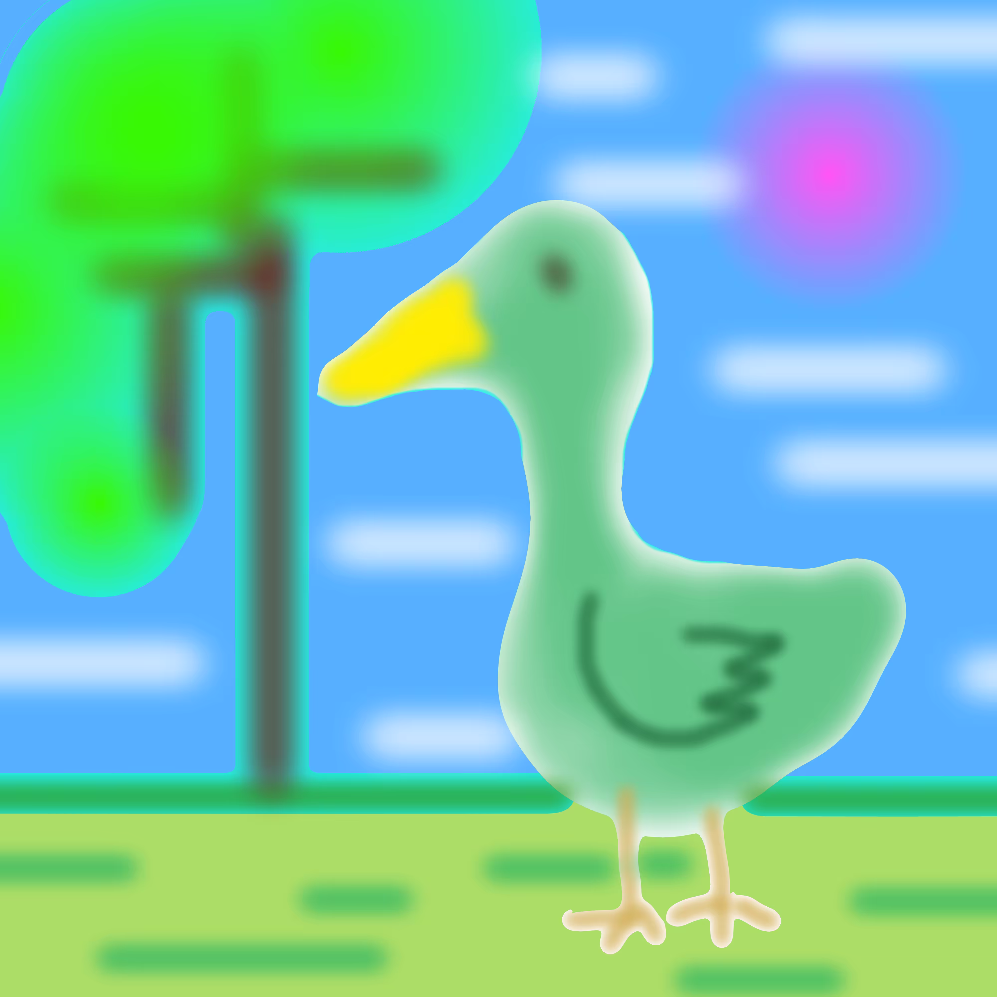 Who goose there?