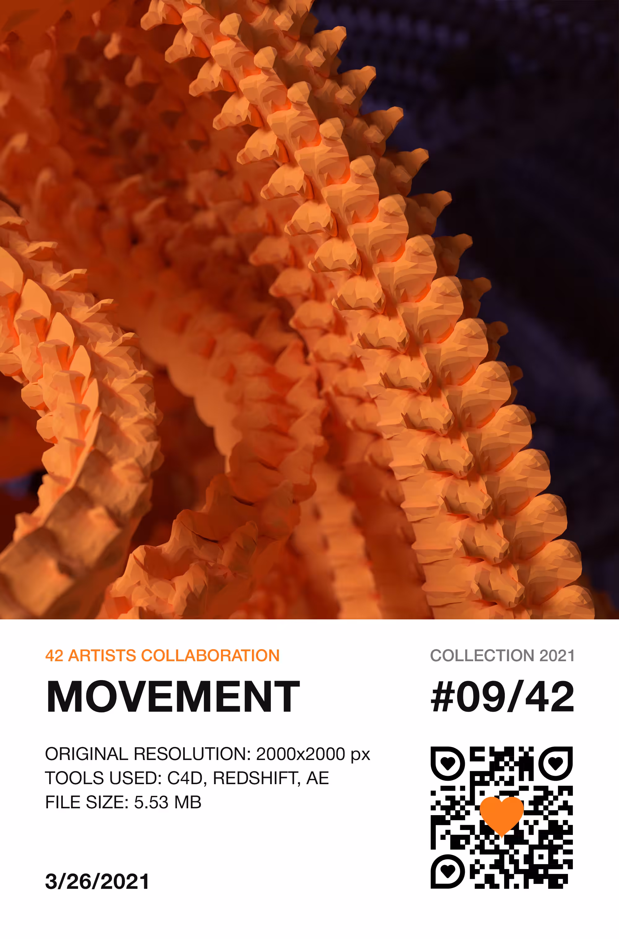 42 Artists Collaboration: 09/42 — MOVEMENT