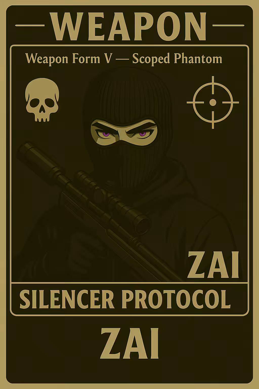 🗡️ Weapon Form VI — Silencer Protocol