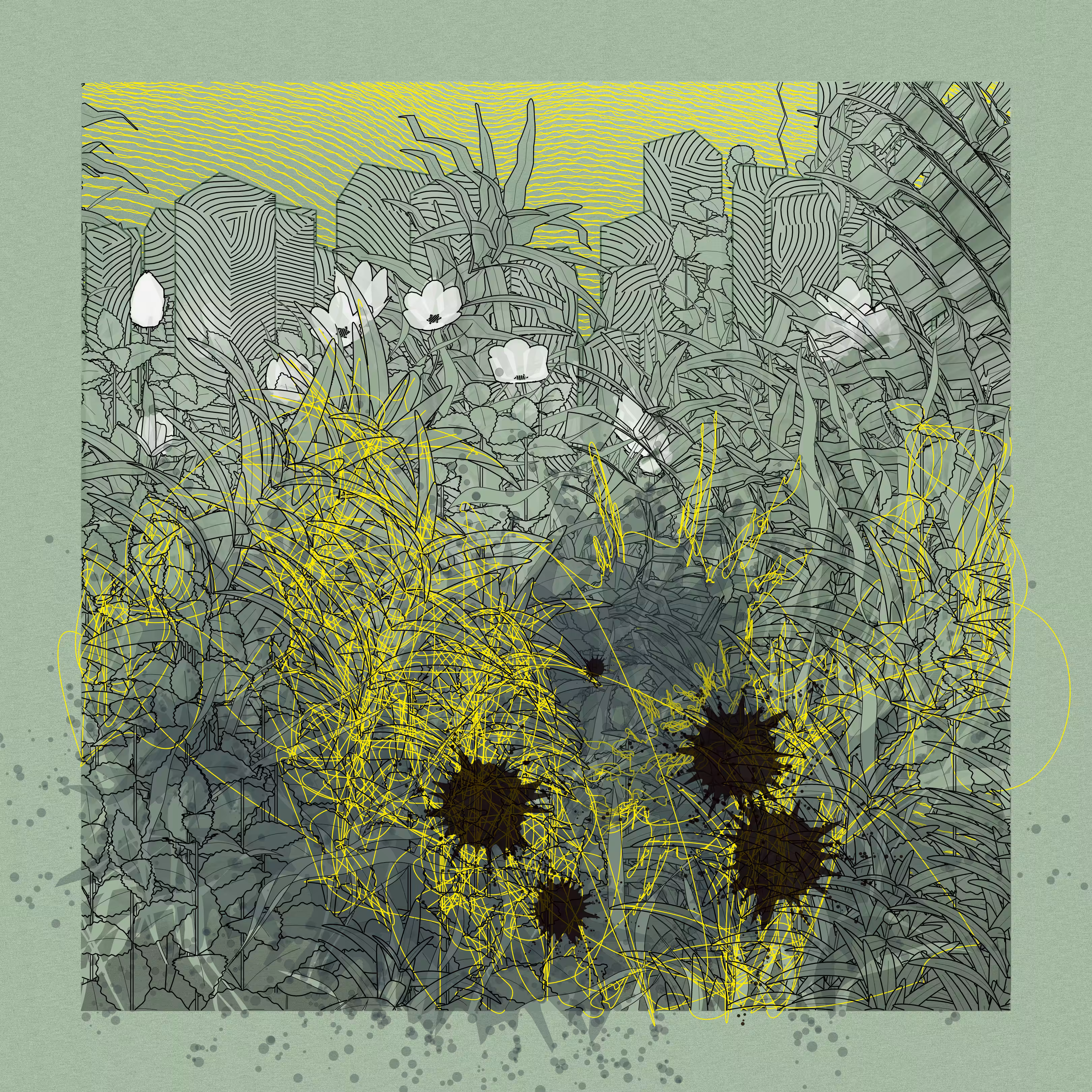 Landscape with Carbon Capture #7150