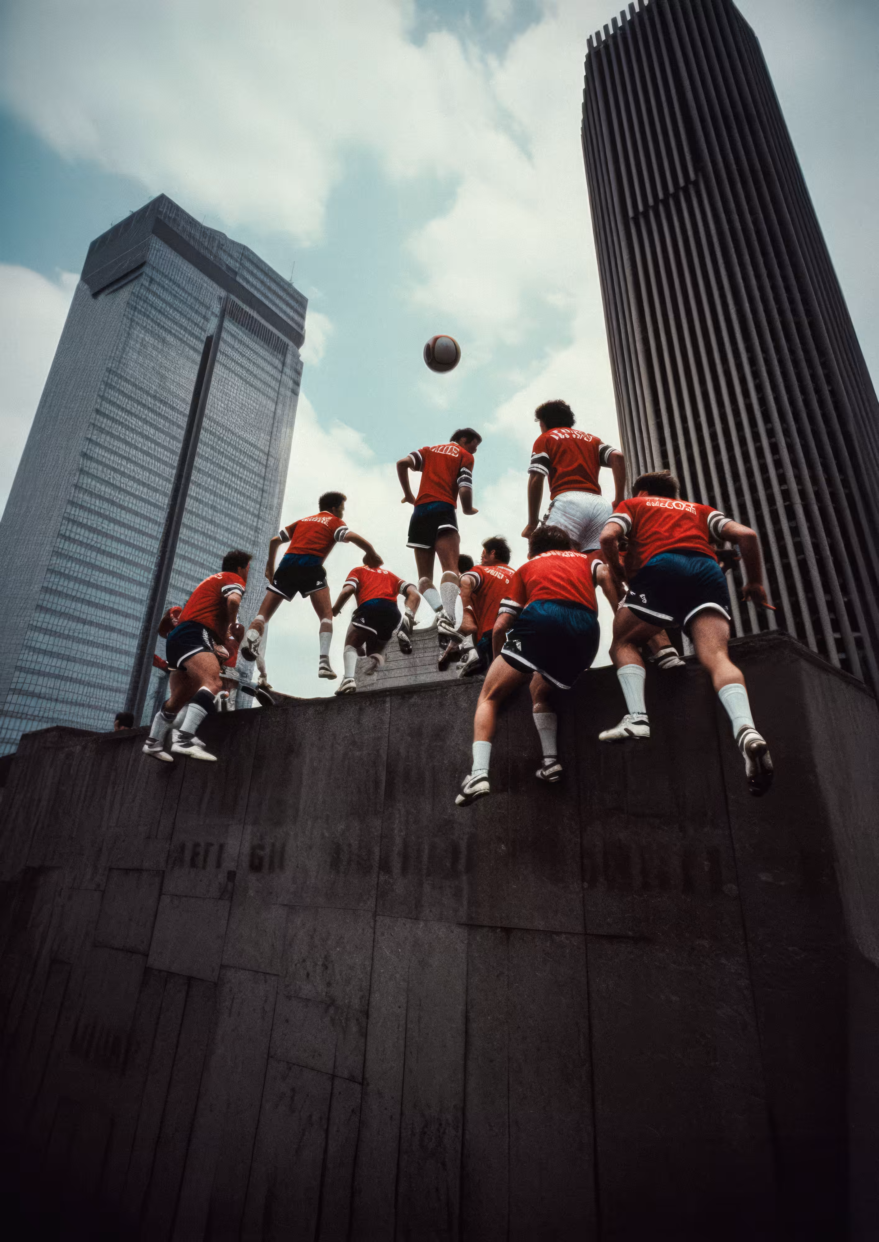 Roof soccer