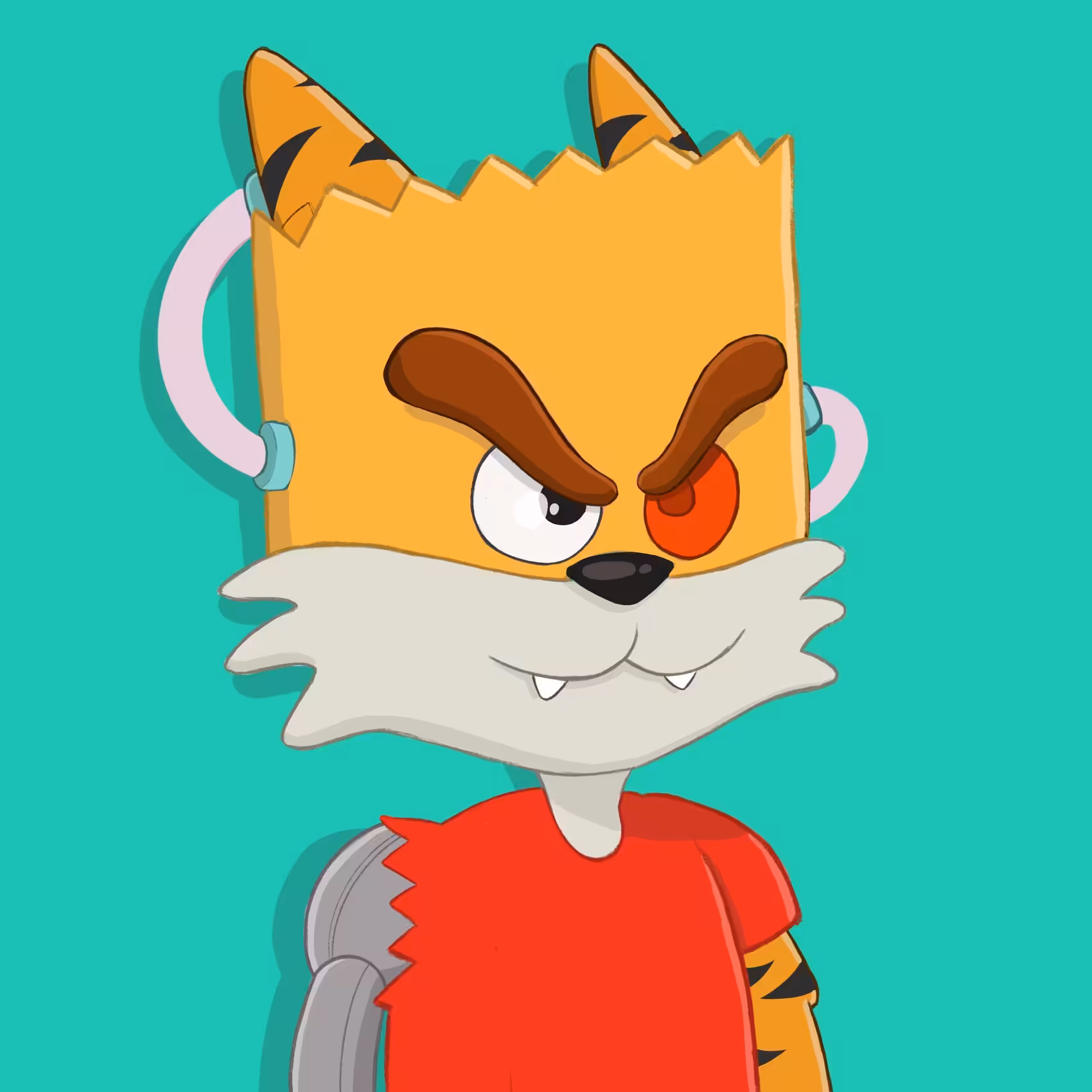 Cloned Cranium Cat Club Bartman