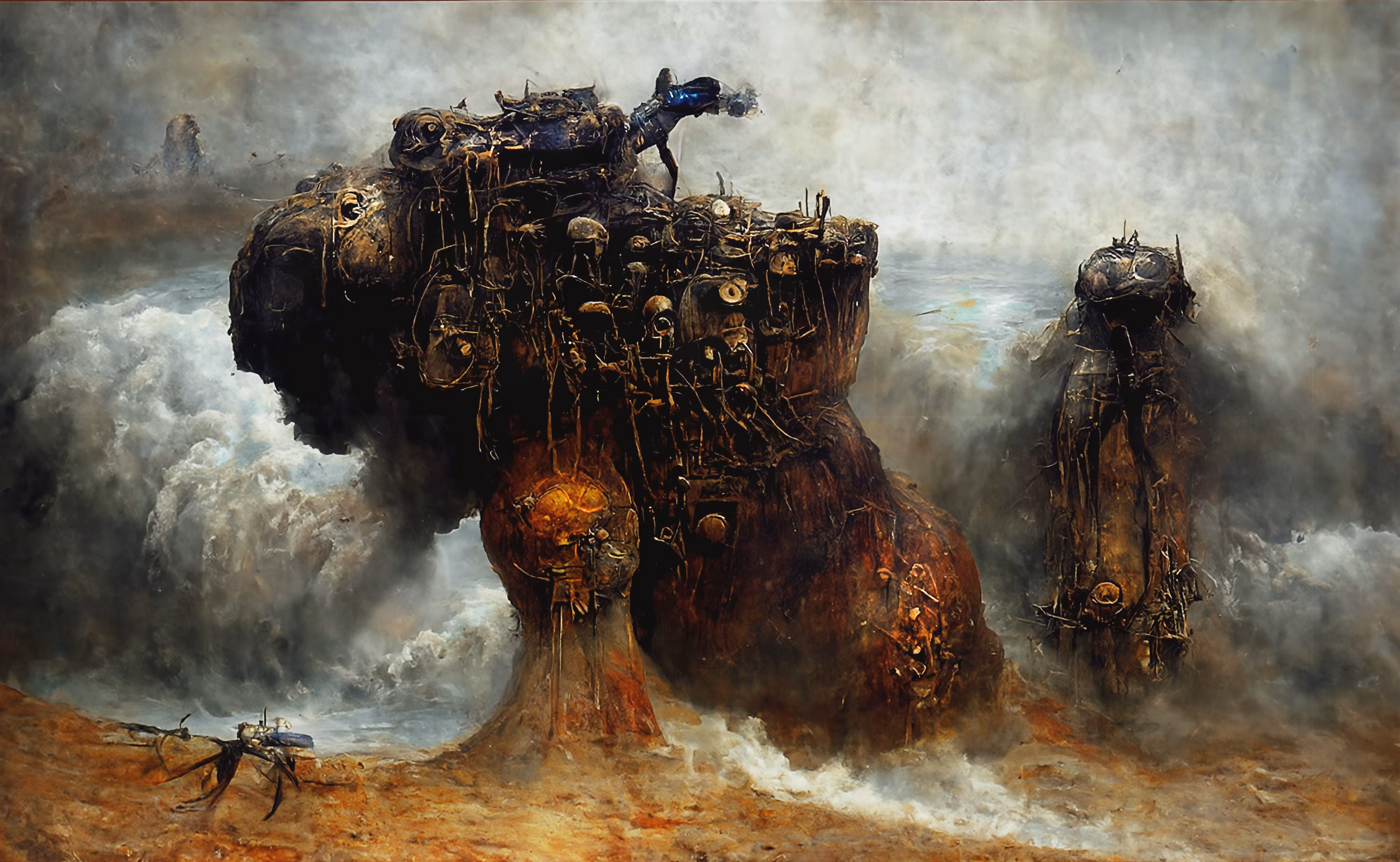 BEAUTIFUL WARFARE - INVASION I (Beksinski Edition)