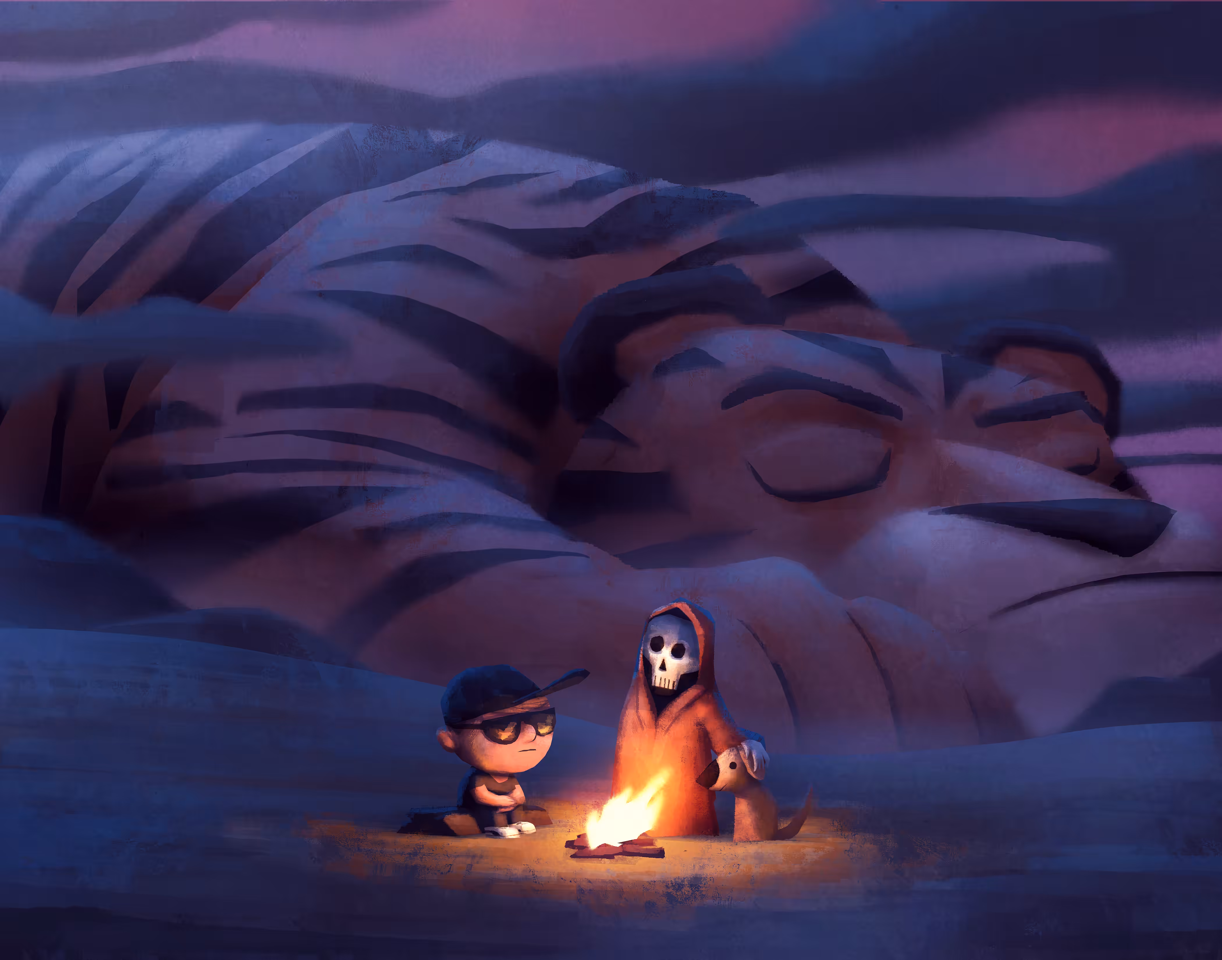 Quiet Campfire