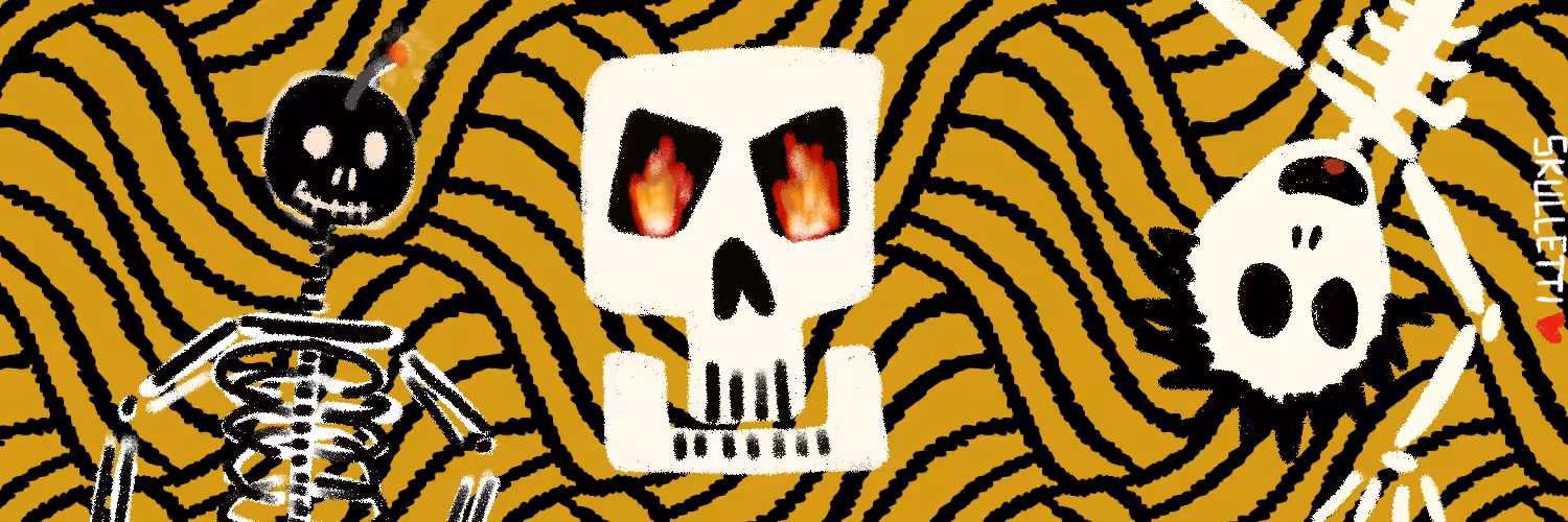 SKULLETTI TWITTER BANNER #23