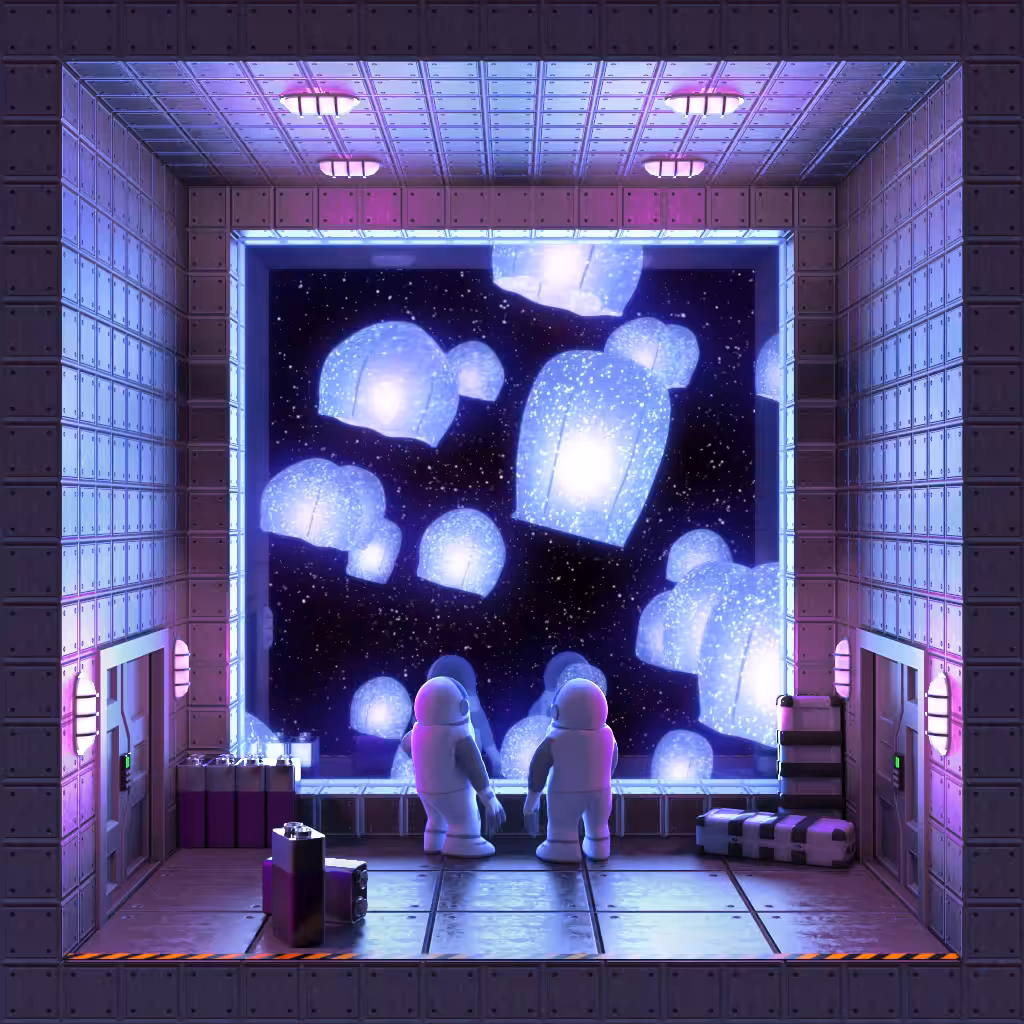 #4 Lanterns - Encounter in deep space