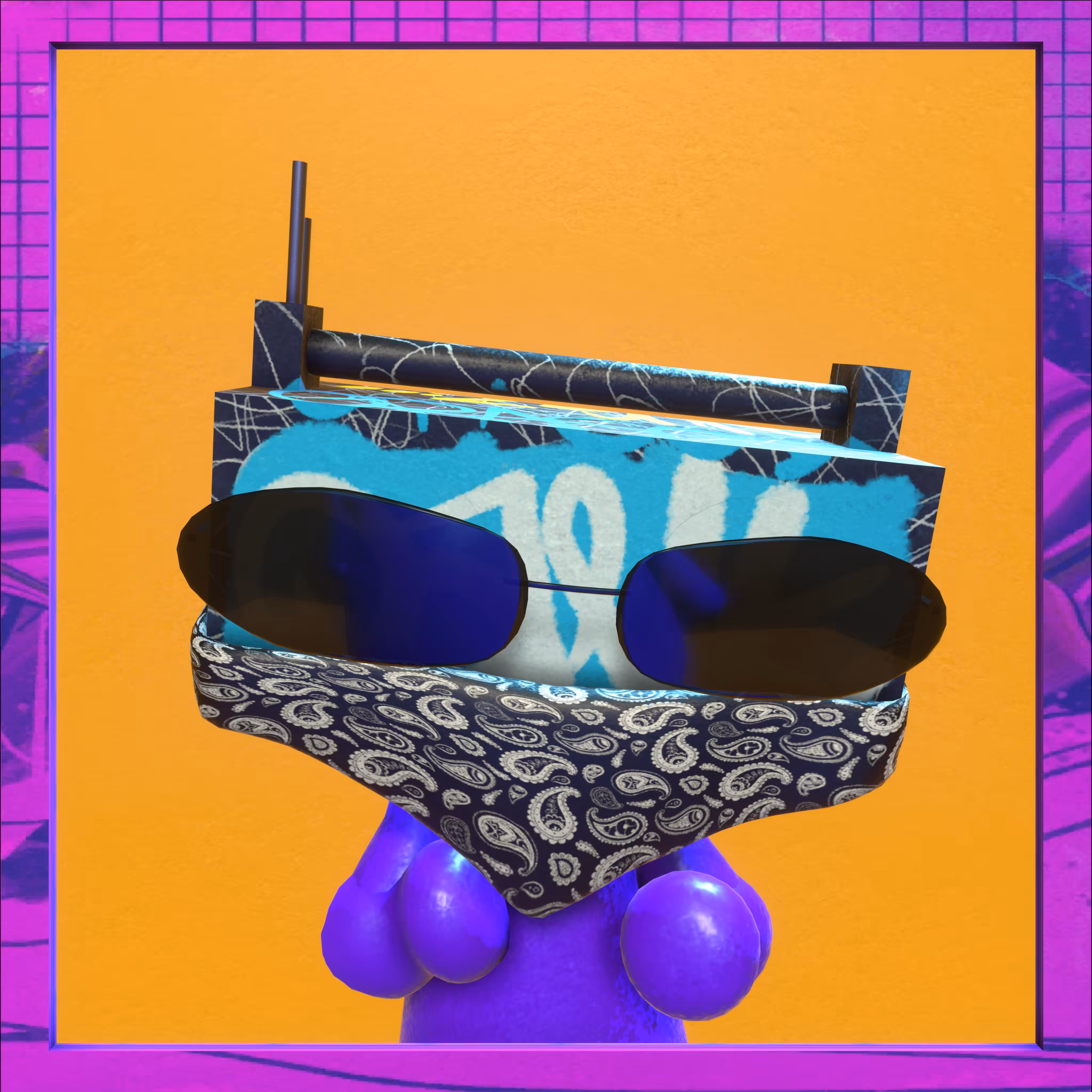 Boomboxhead #108