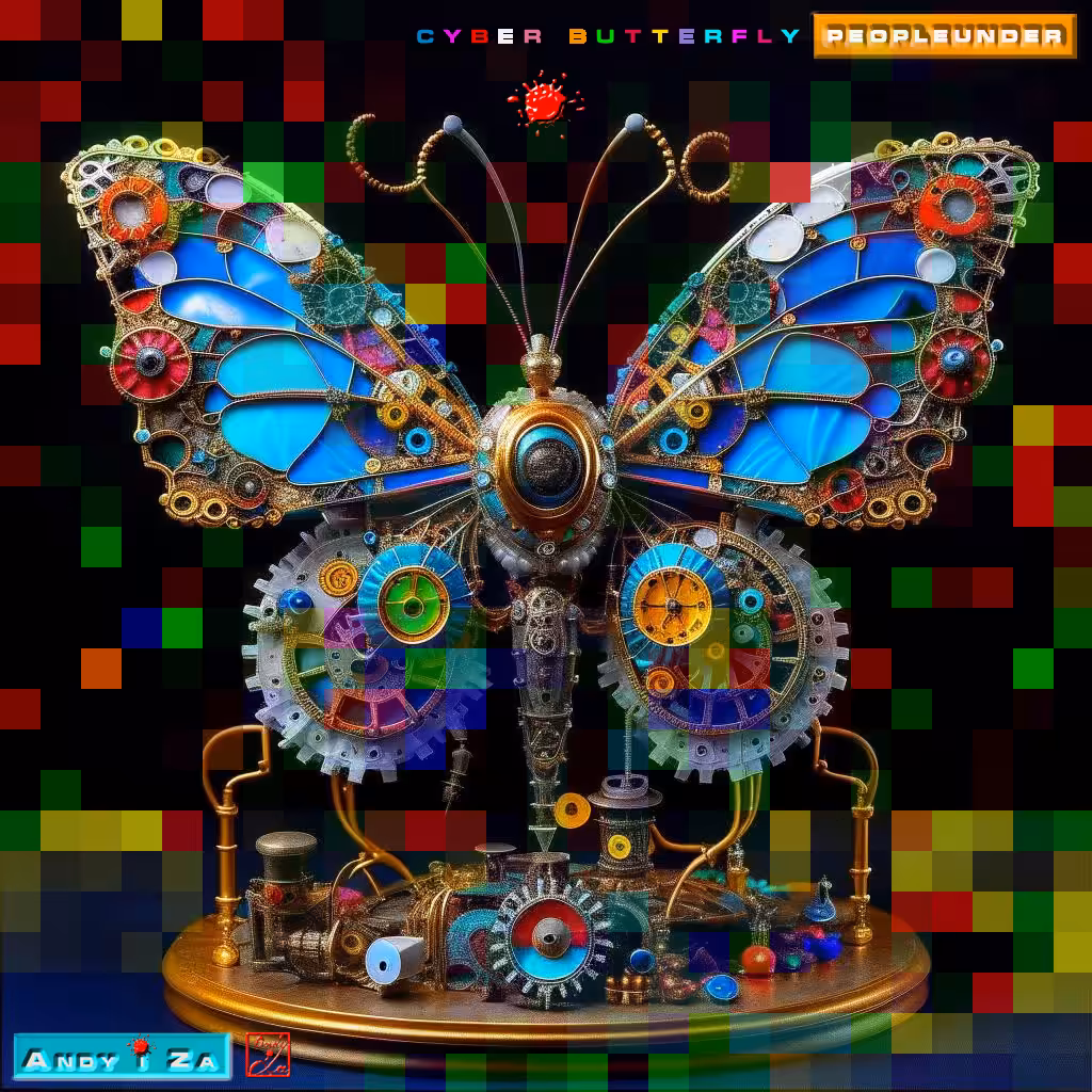 CYBER Butterfly. #07. PEOPLEUNDER.