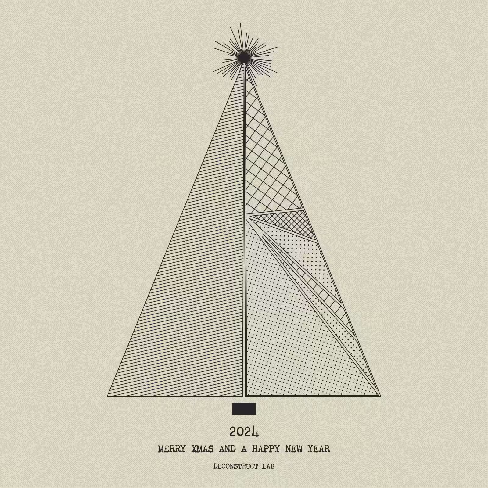 Have Yourself a Merry Little Geometric Tree #174