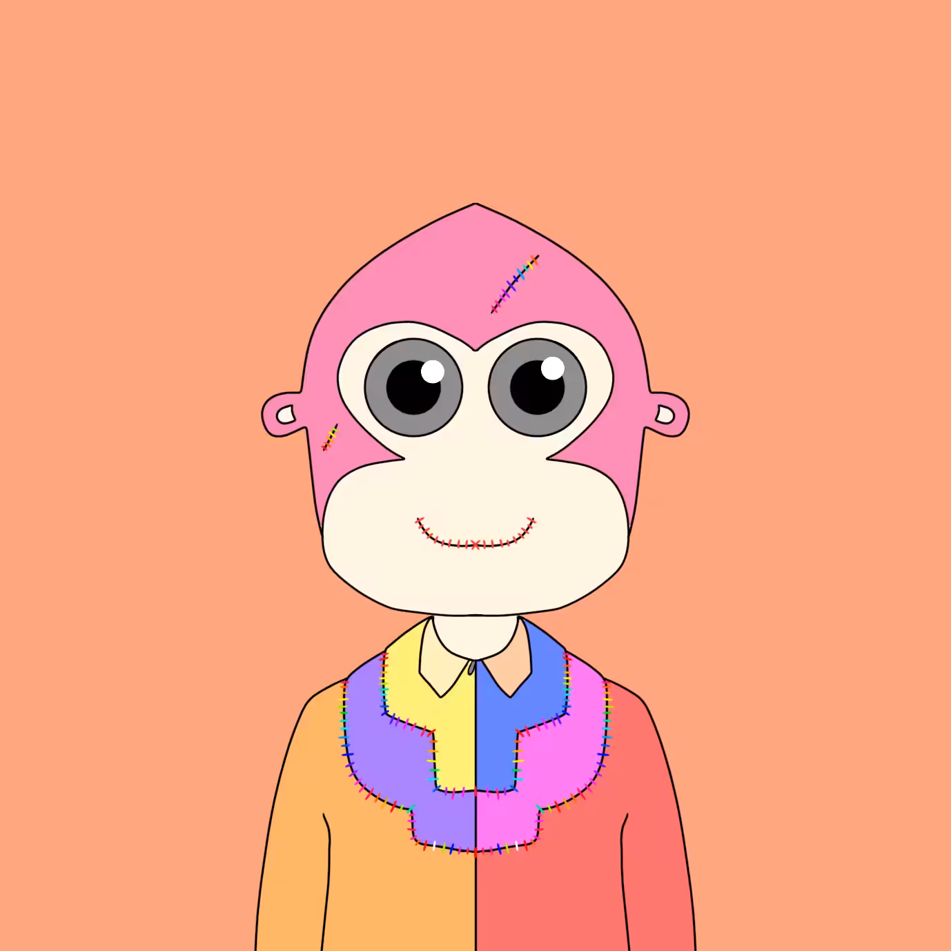 human monkey: monkey #26