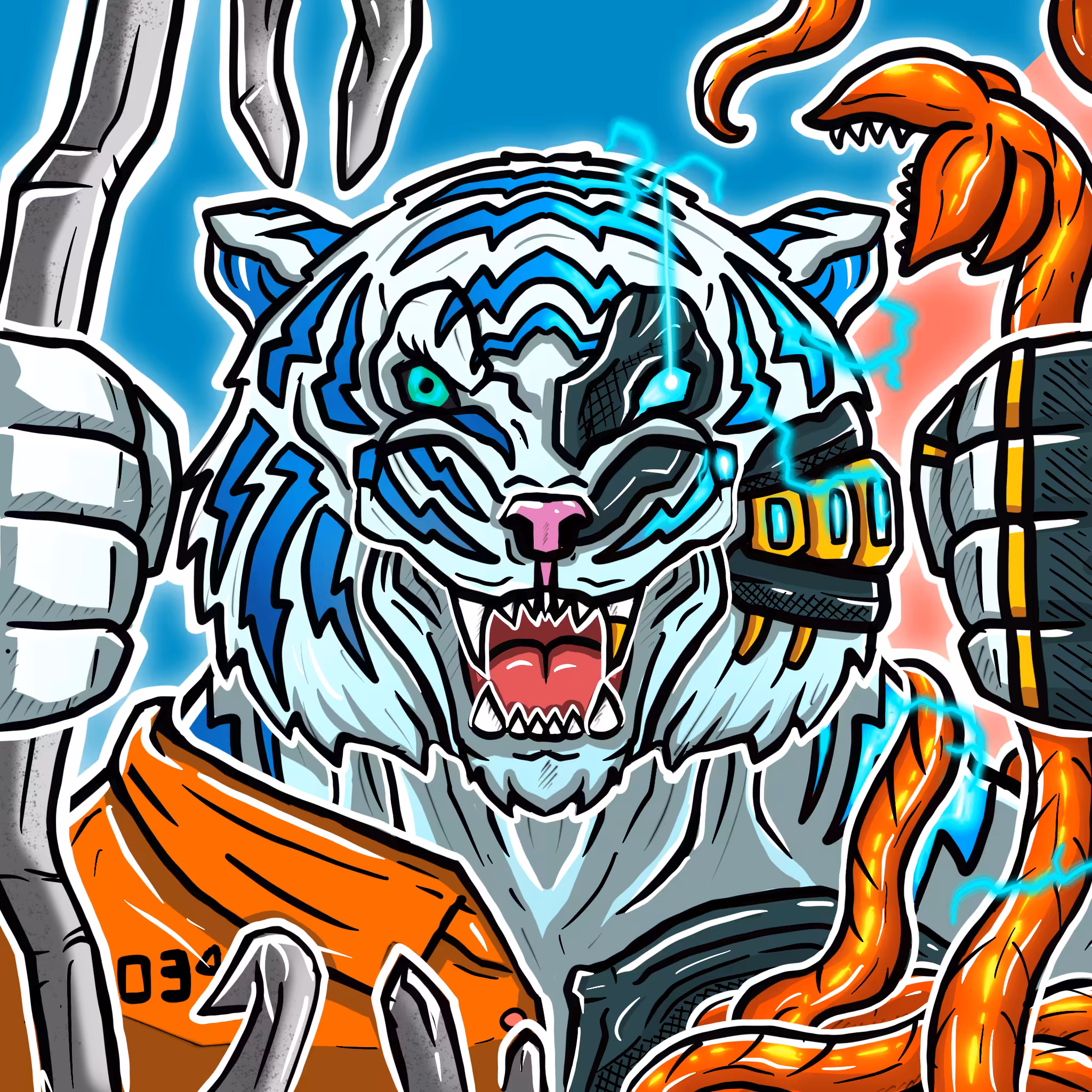 White Tiger / Thinderbolt (Legendary)