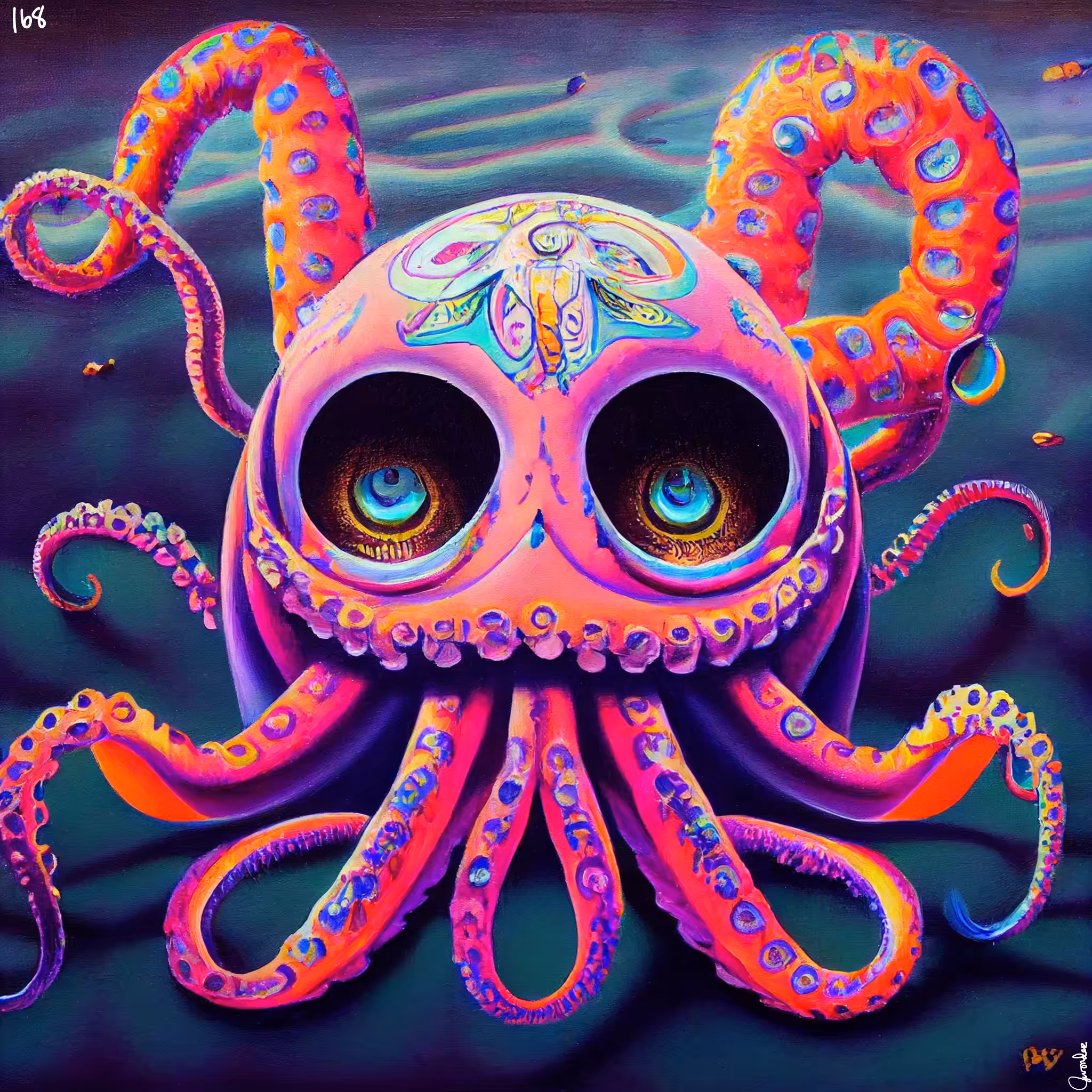 sugar skull #168
