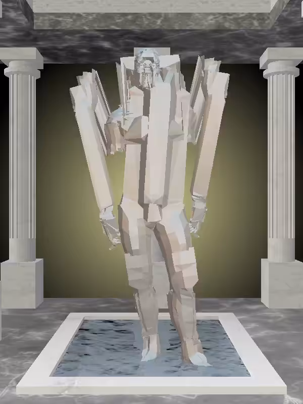 HeavenComputer: The Fragmented Excited Silver Haze Man #4568