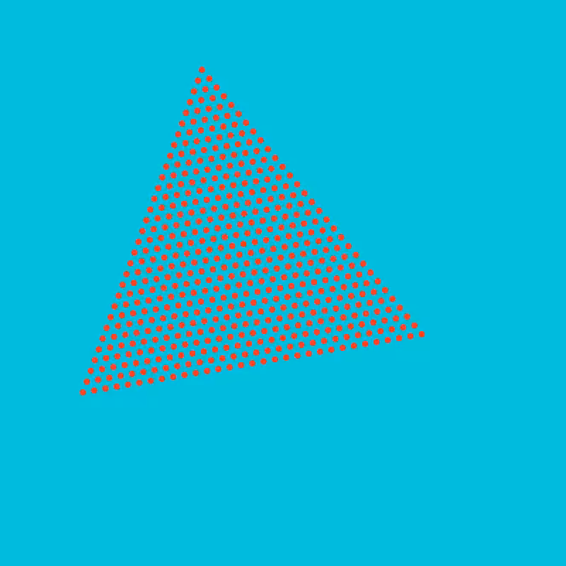 Triangle Color Study #24