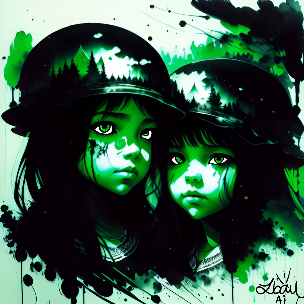 The Green Twins