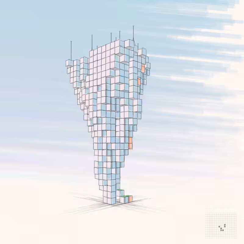 Cellular Skyscrapers #89