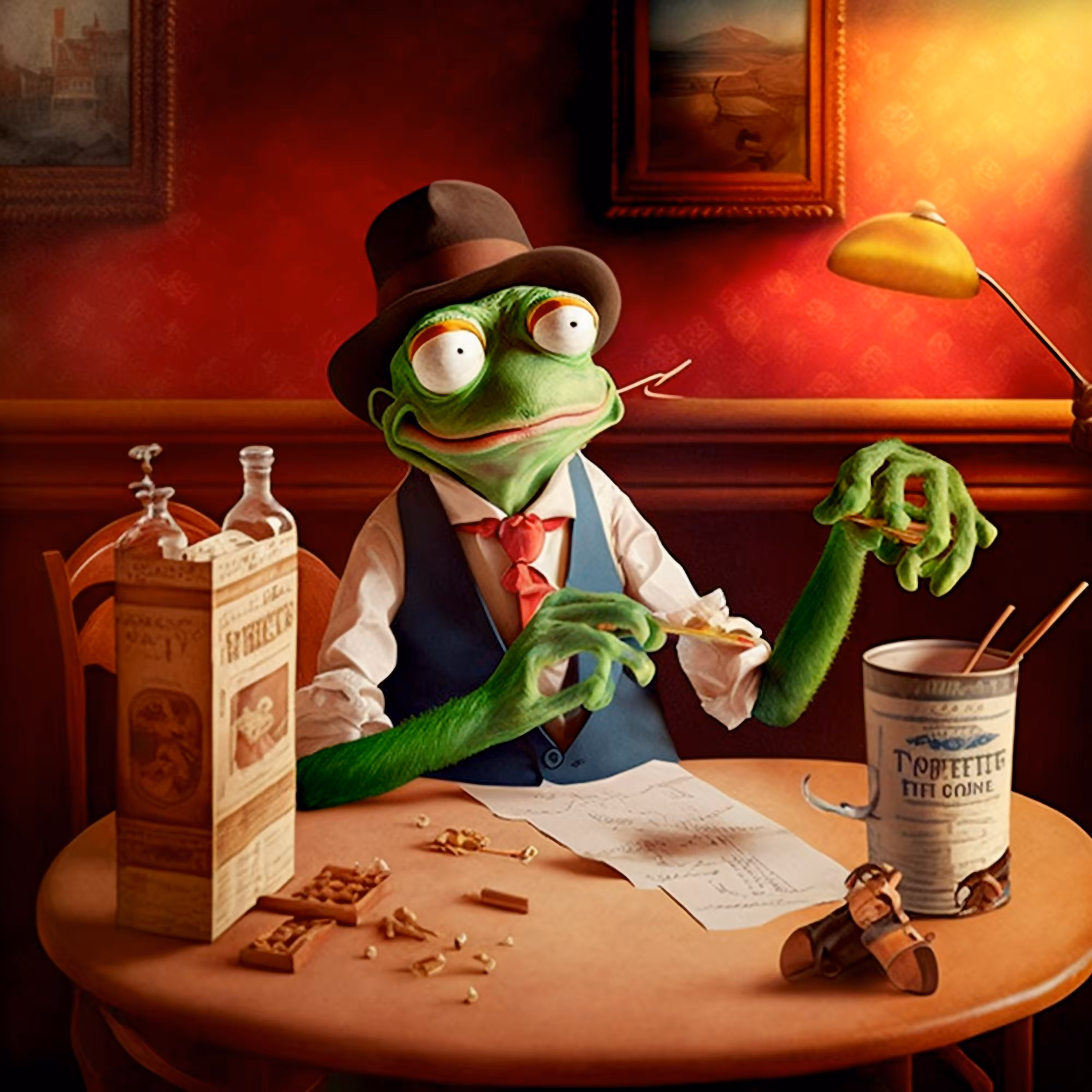 Inventor Pepe #2: Now Experimenting with Food