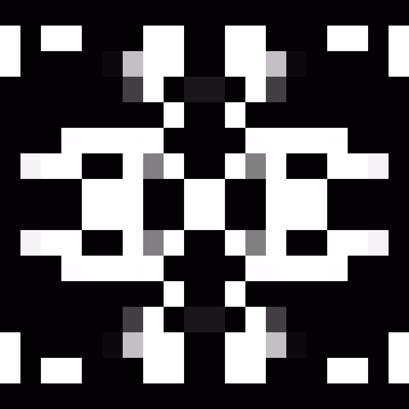 QR Glyphs Invaders #23