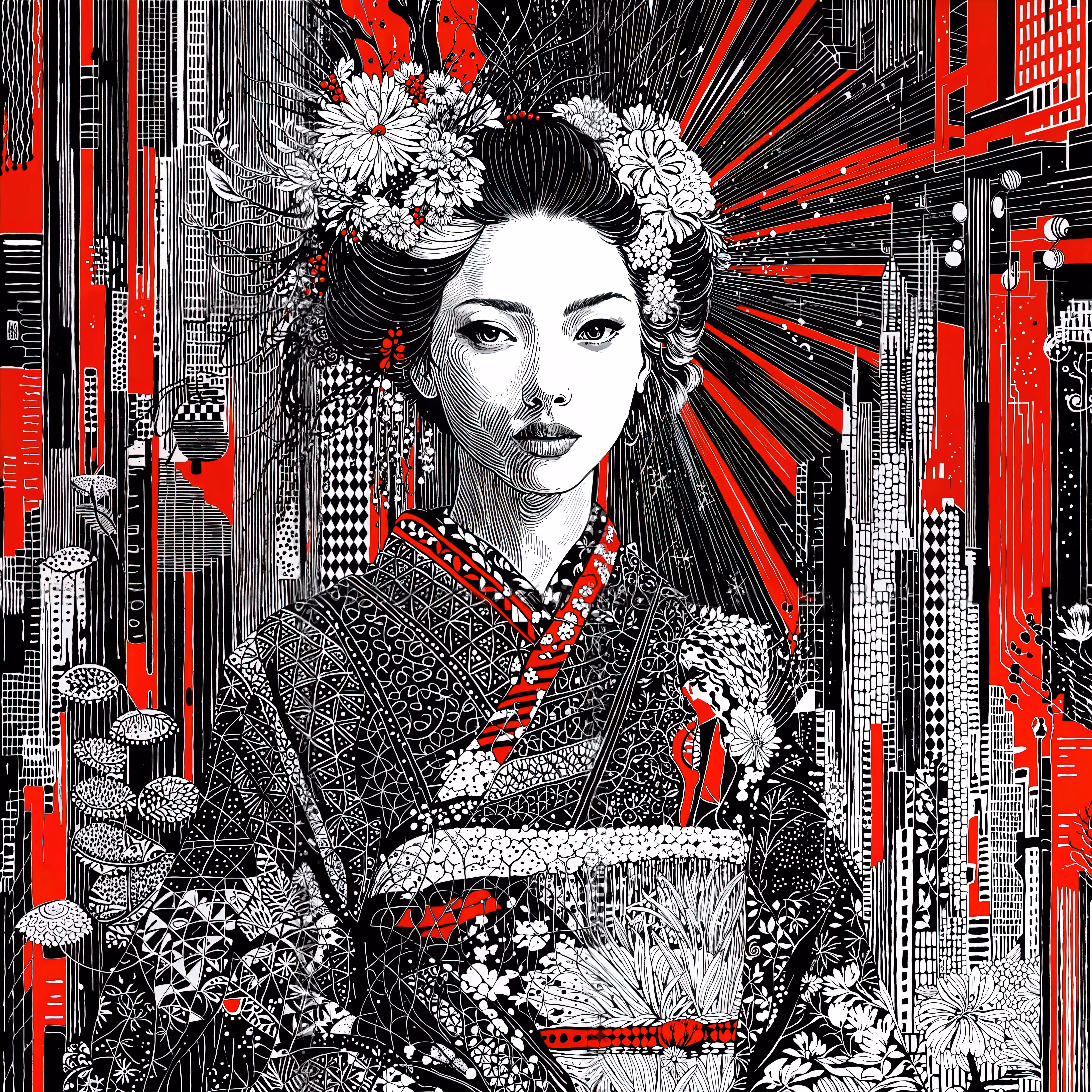 Crimson Geisha Eclipse