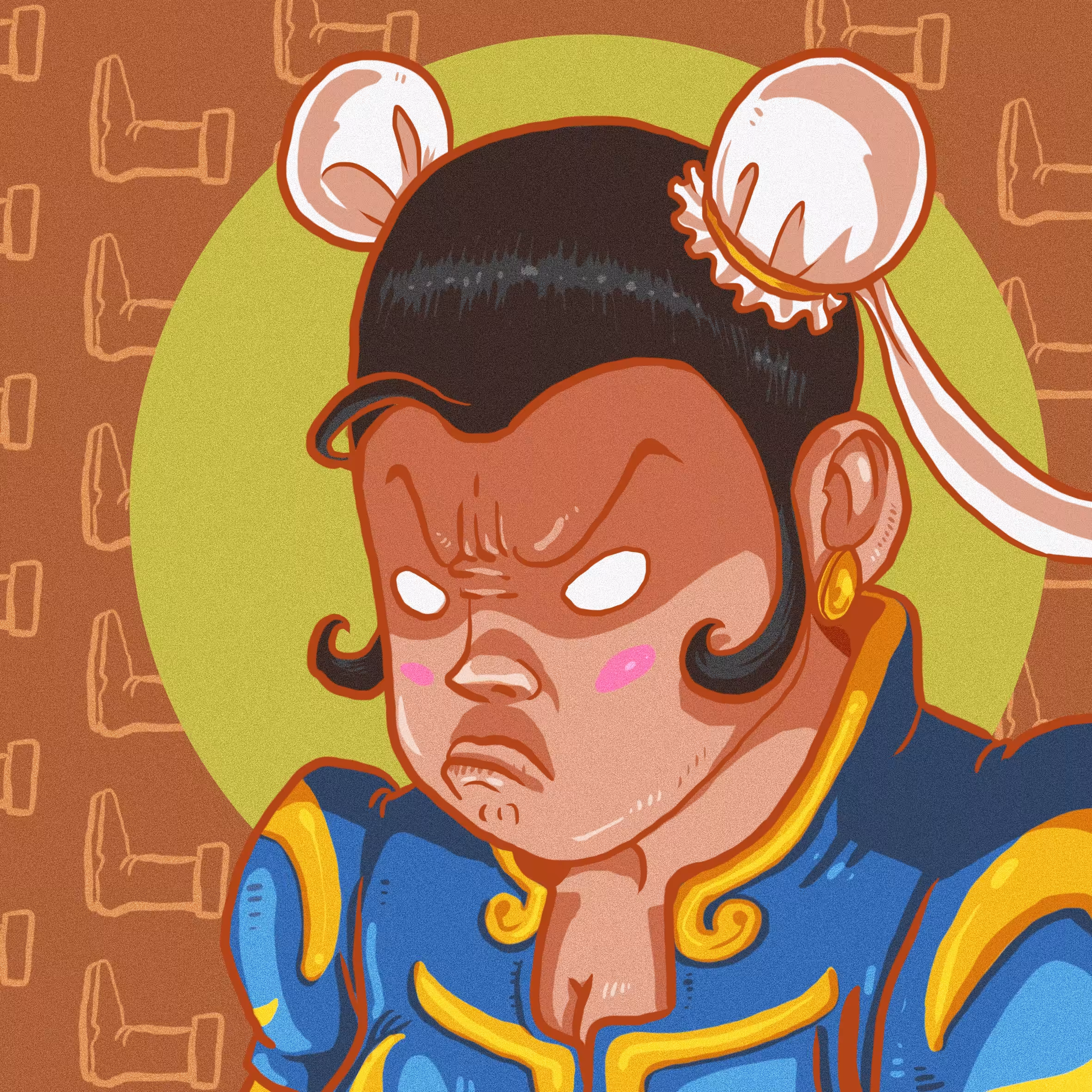 Chun-li Spinning Bird Kick 