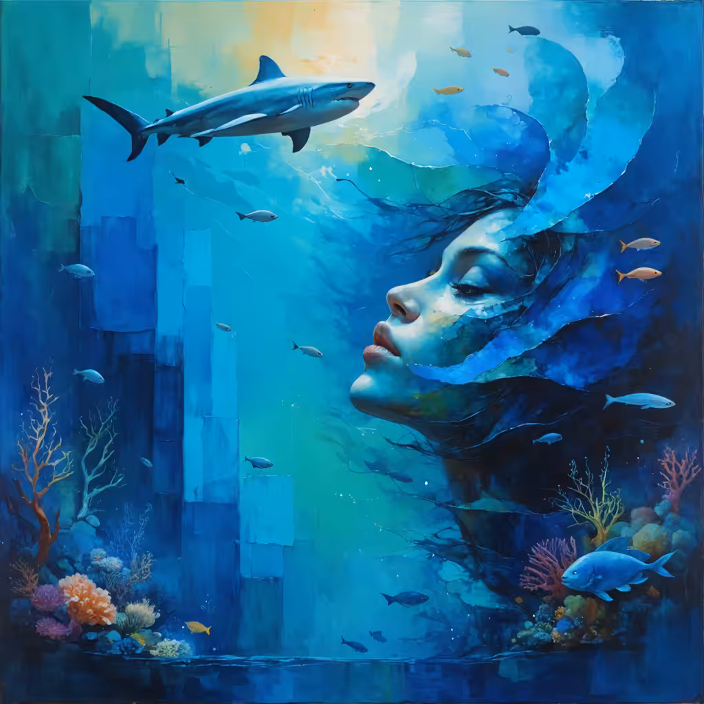 Silence of Blue