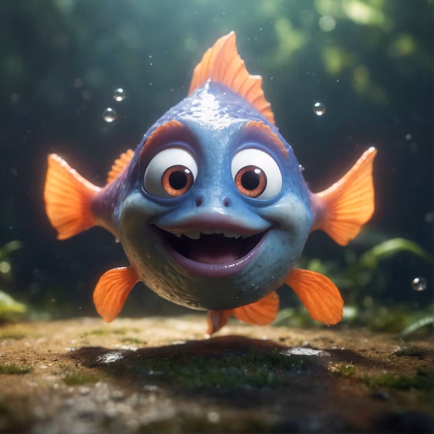 Giggles the Giddy Guppy