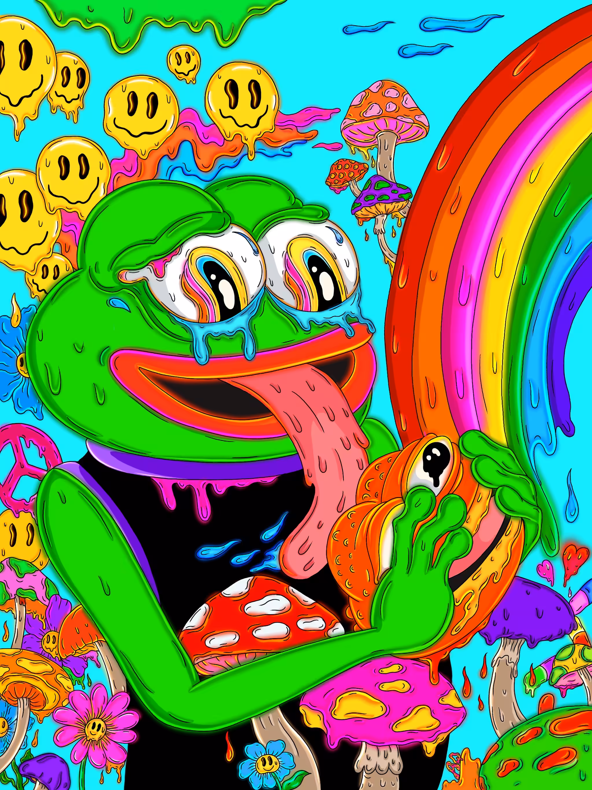 Feels Froggy, Man