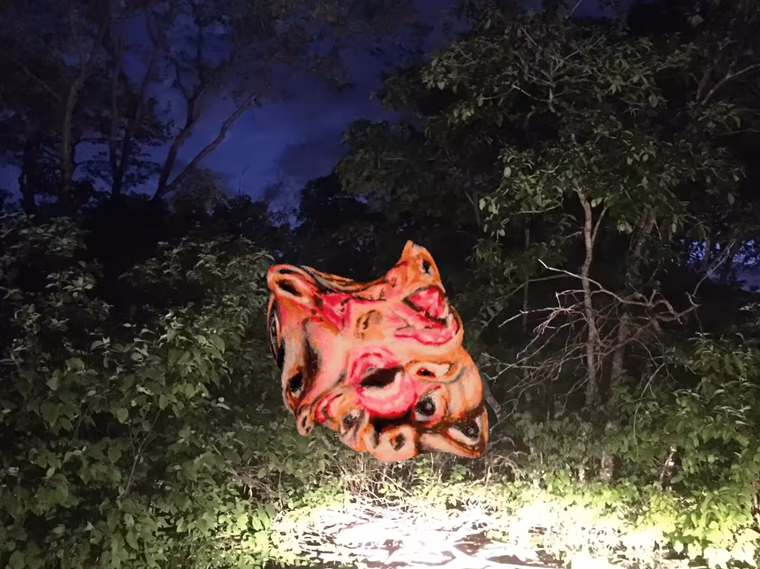inopportune meeting in the forest :: momentary chaos itself  