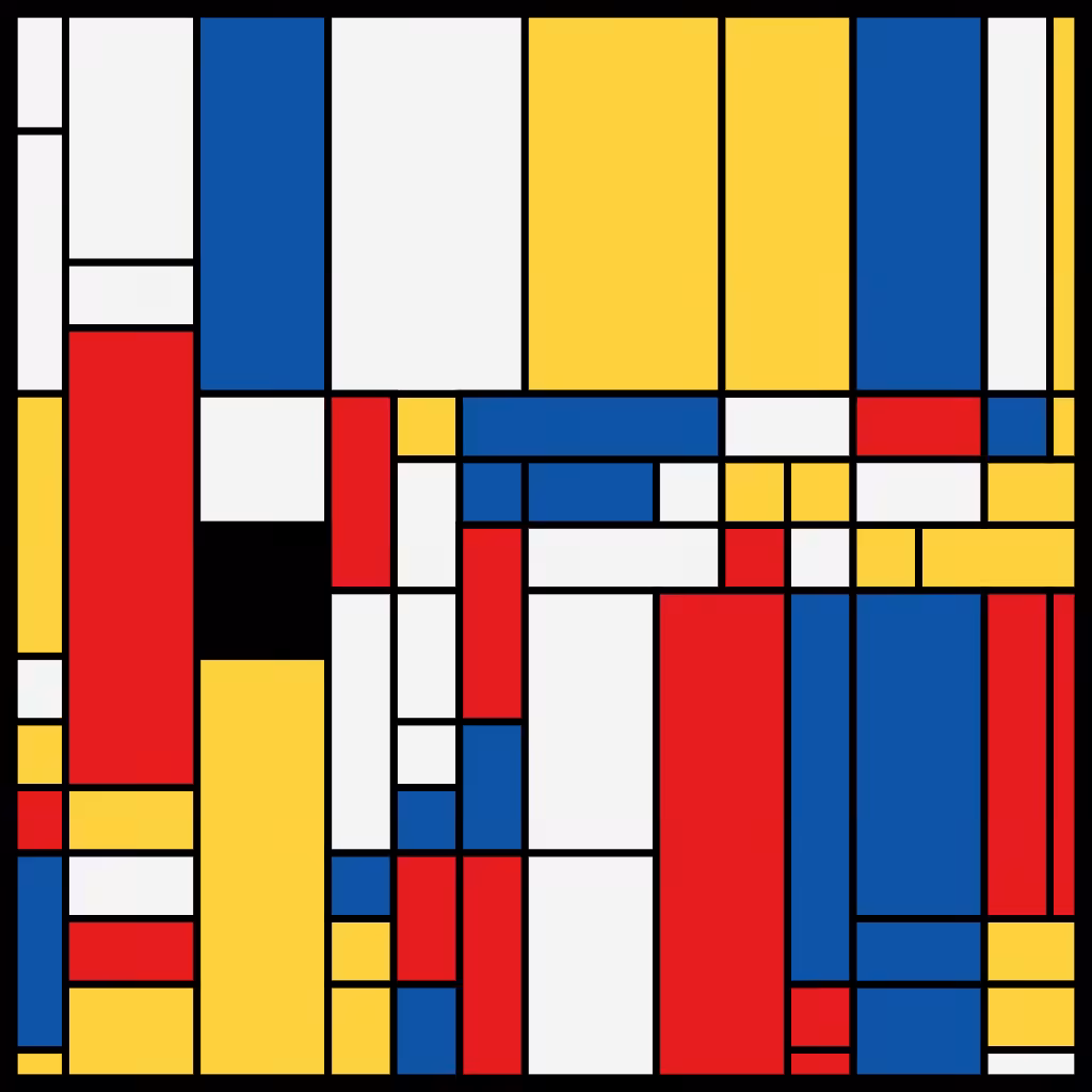 Ode to Neo-Plasticism: Middleground