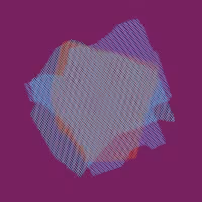 Moiré Mesh Paintings #15