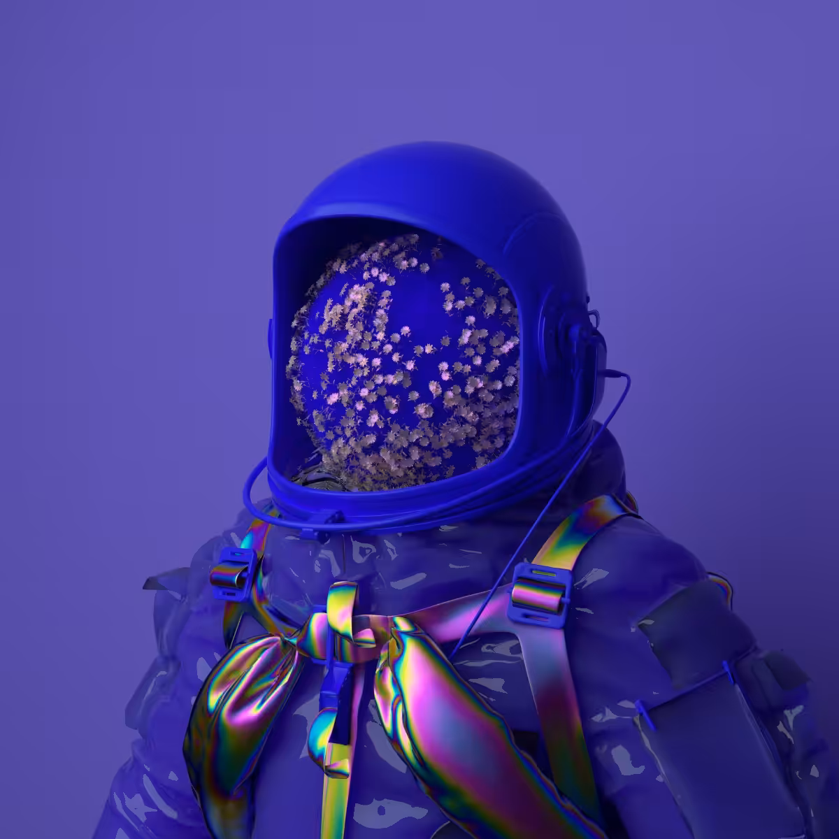 Portrait photograph from space man No.16